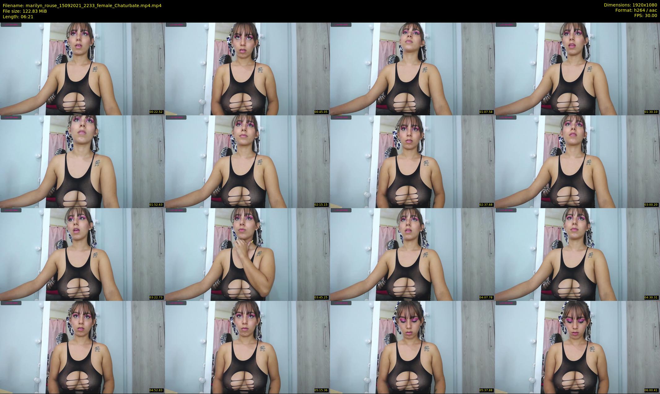 marilyn_rouse — 7 minute Chaturbate female cam show recording, 1080p, Sep 15, 2021