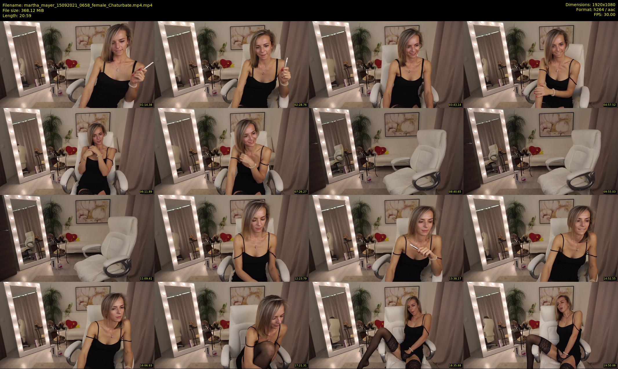 martha_mayer — 21 minute Chaturbate female cam show recording, 1080p, Sep 15, 2021