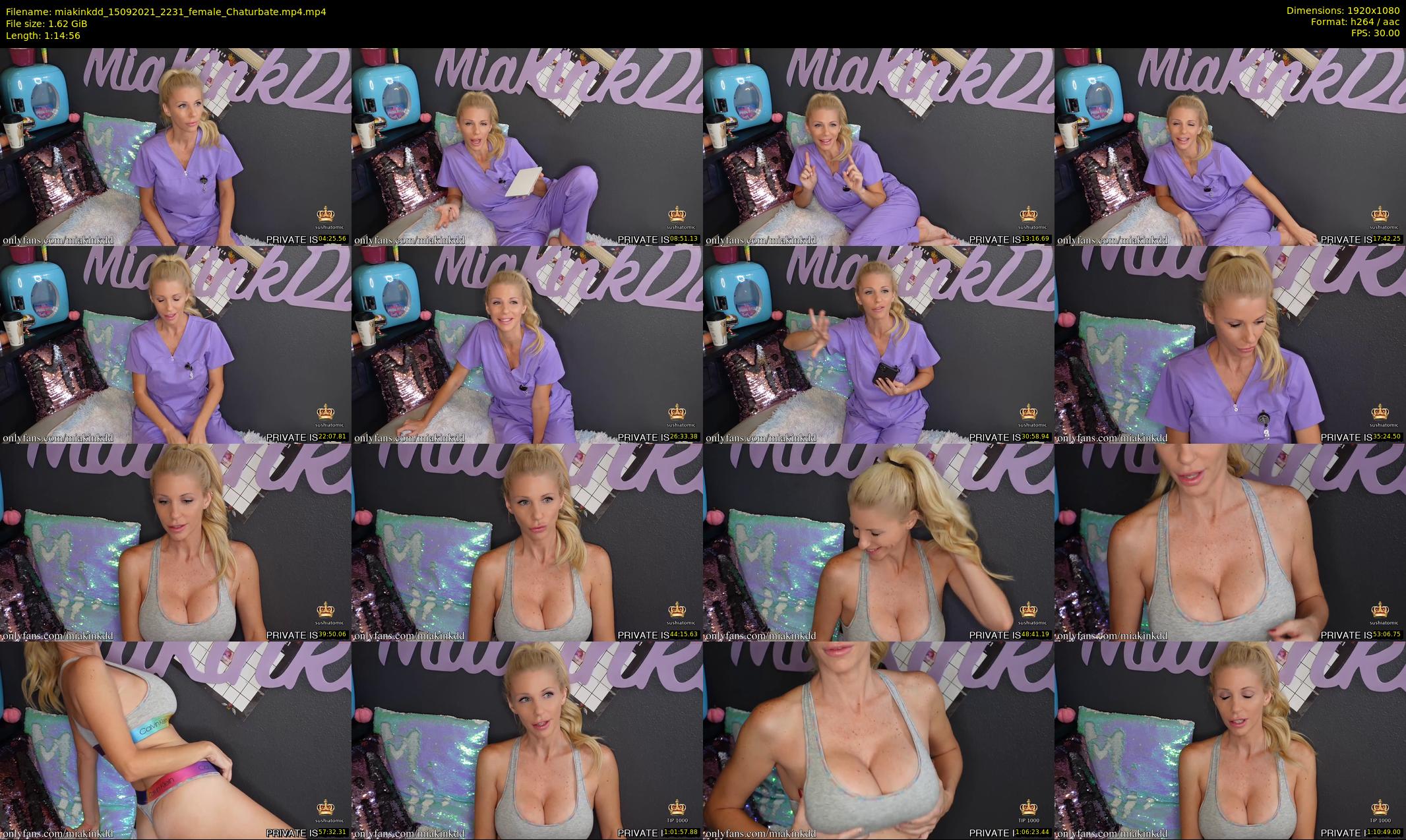 miakinkdd — 75 minute Chaturbate female cam show recording, 1080p, Sep 15, 2021
