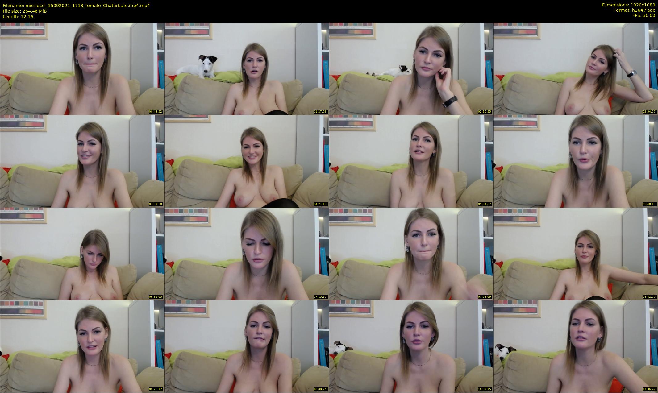 misslucci — 13 minute Chaturbate female cam show recording, 1080p, Sep 15, 2021