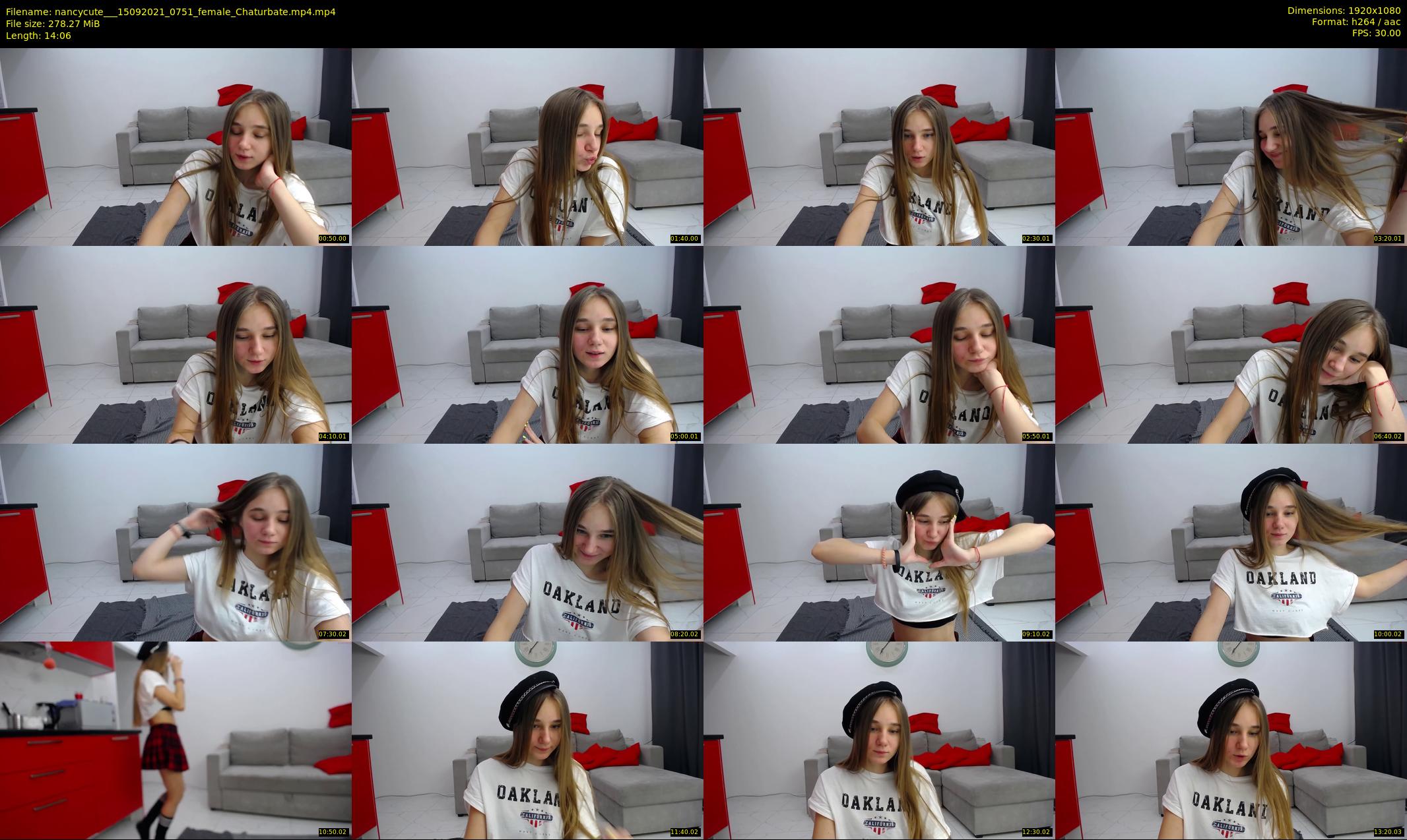 nancycute__ — 15 minute Chaturbate female cam show recording, 1080p, Sep 15, 2021