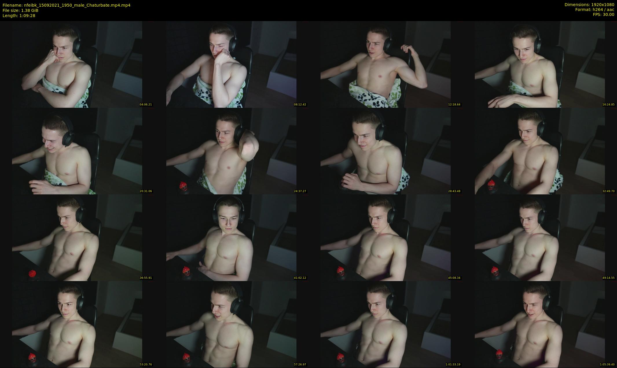nfeibk — 70 minute Chaturbate male cam show recording, 1080p, Sep 15, 2021