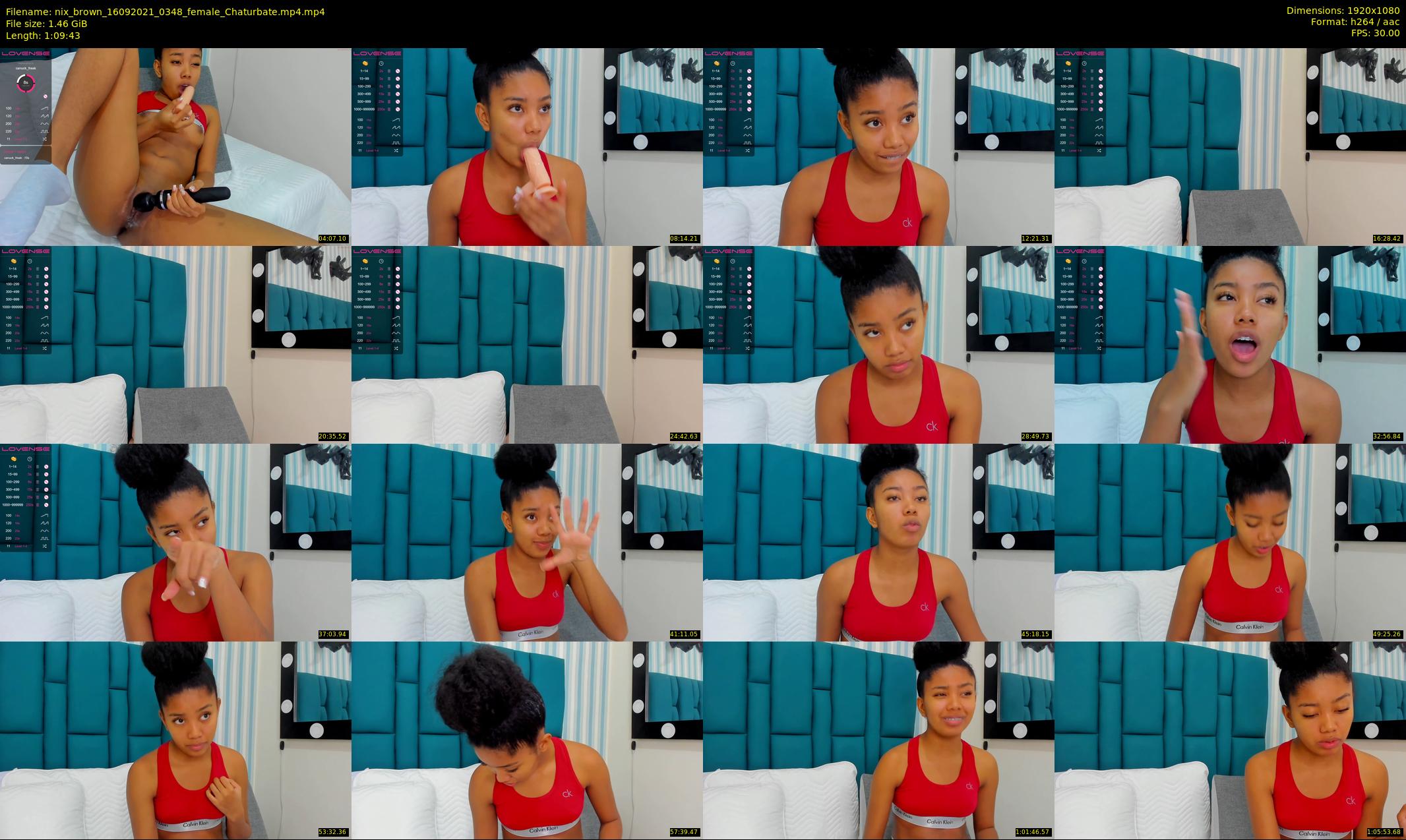 nix_brown — 70 minute Chaturbate female cam show recording, 1080p, Sep 16, 2021