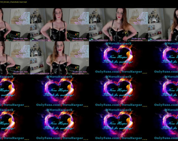 novaharper — 9 minute Chaturbate female cam show recording, 1080p, Sep 15, 2021
