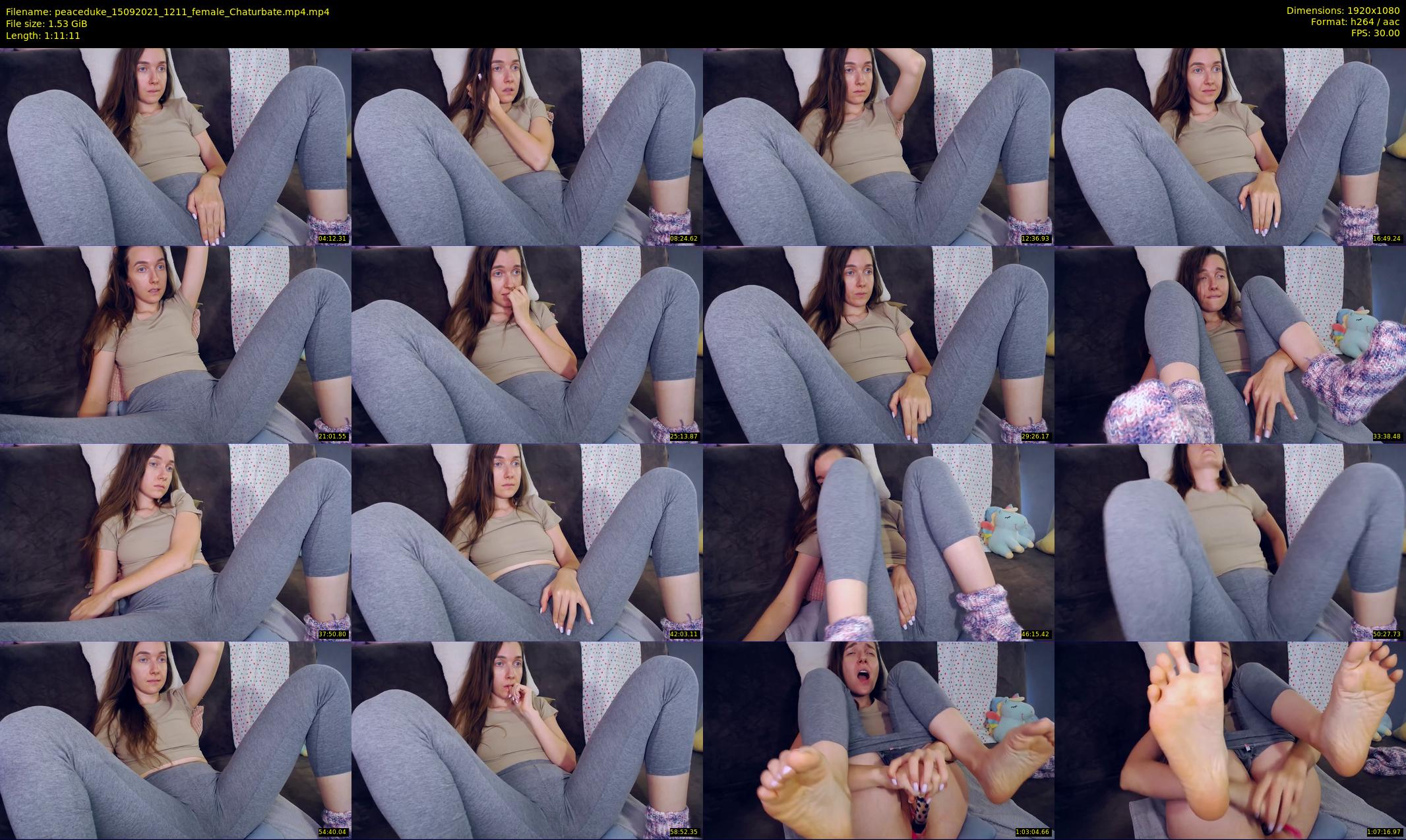 peaceduke — 72 minute Chaturbate female cam show recording, 1080p, Sep 15, 2021