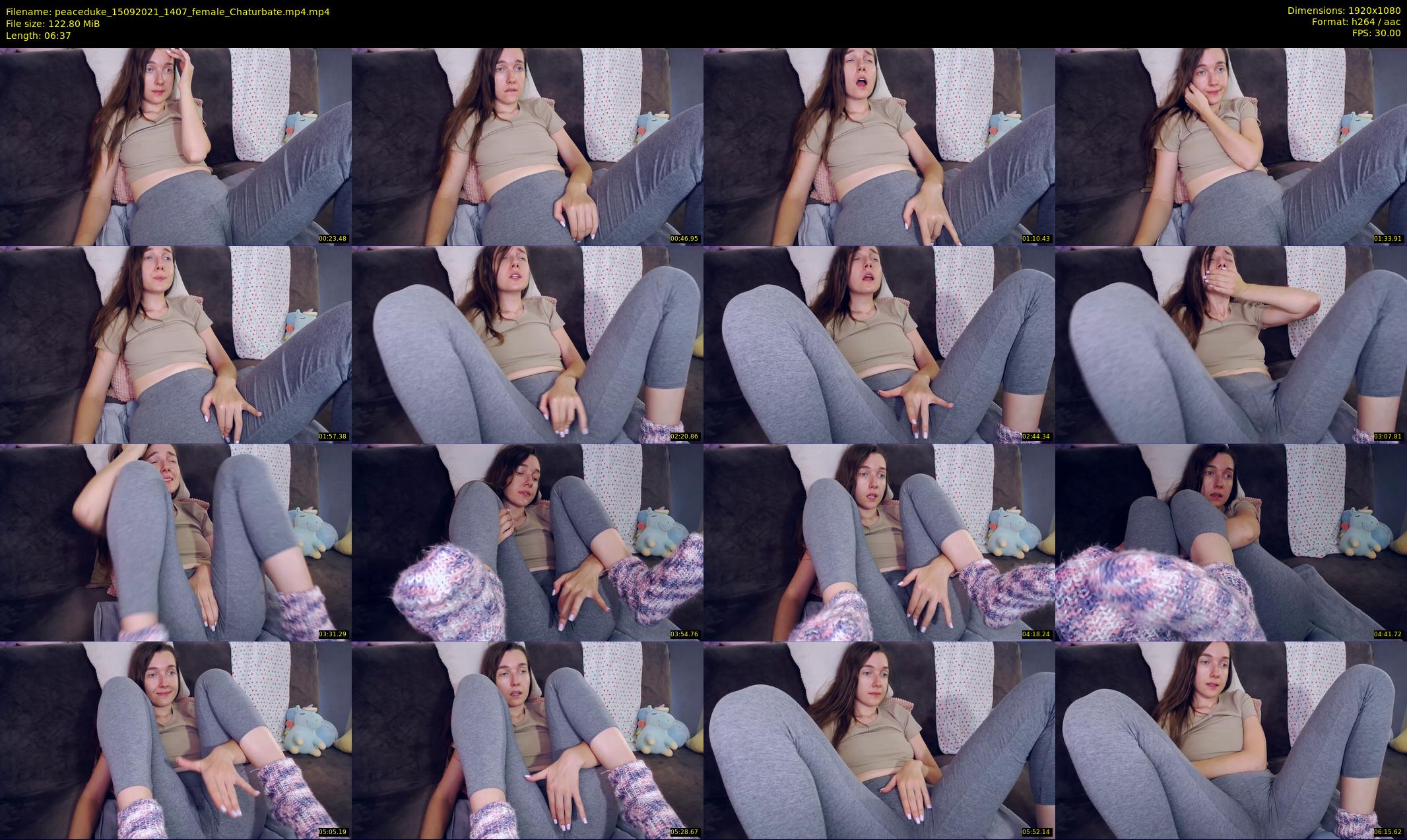 peaceduke — 7 minute Chaturbate female cam show recording, 1080p, Sep 15, 2021
