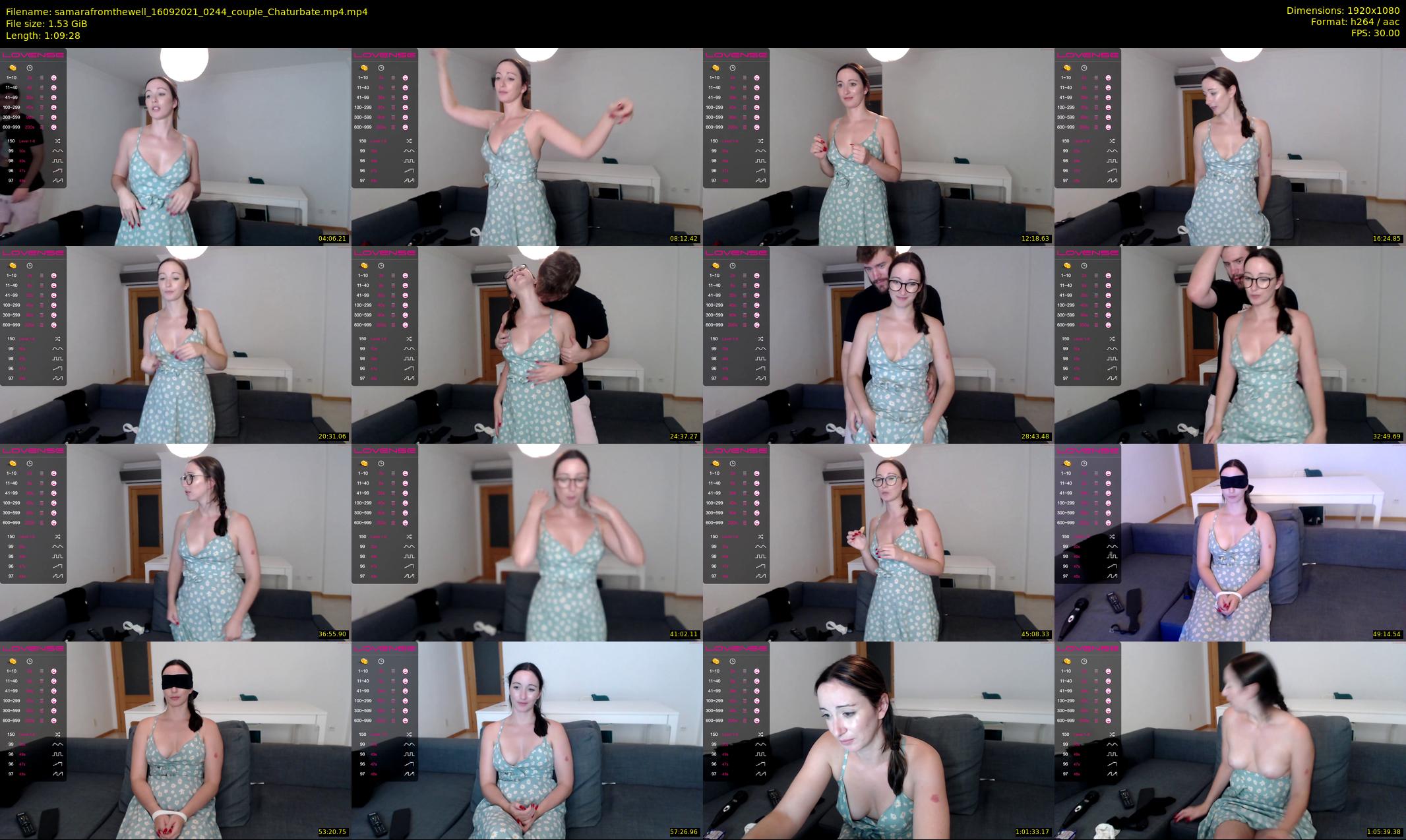 samarafromthewell — 70 minute Chaturbate female cam show recording, 1080p, Sep 16, 2021