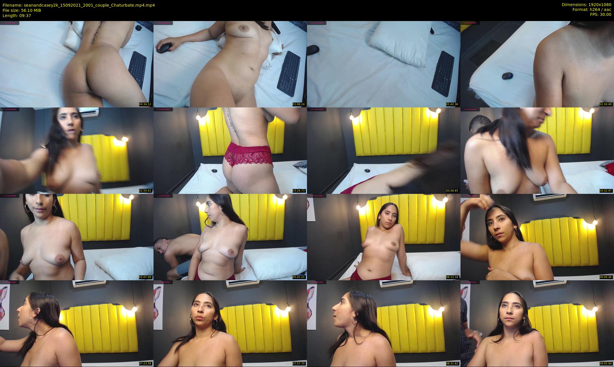 seanandcasey2k — 10 minute Chaturbate couple cam show recording, 1080p, Sep 15, 2021