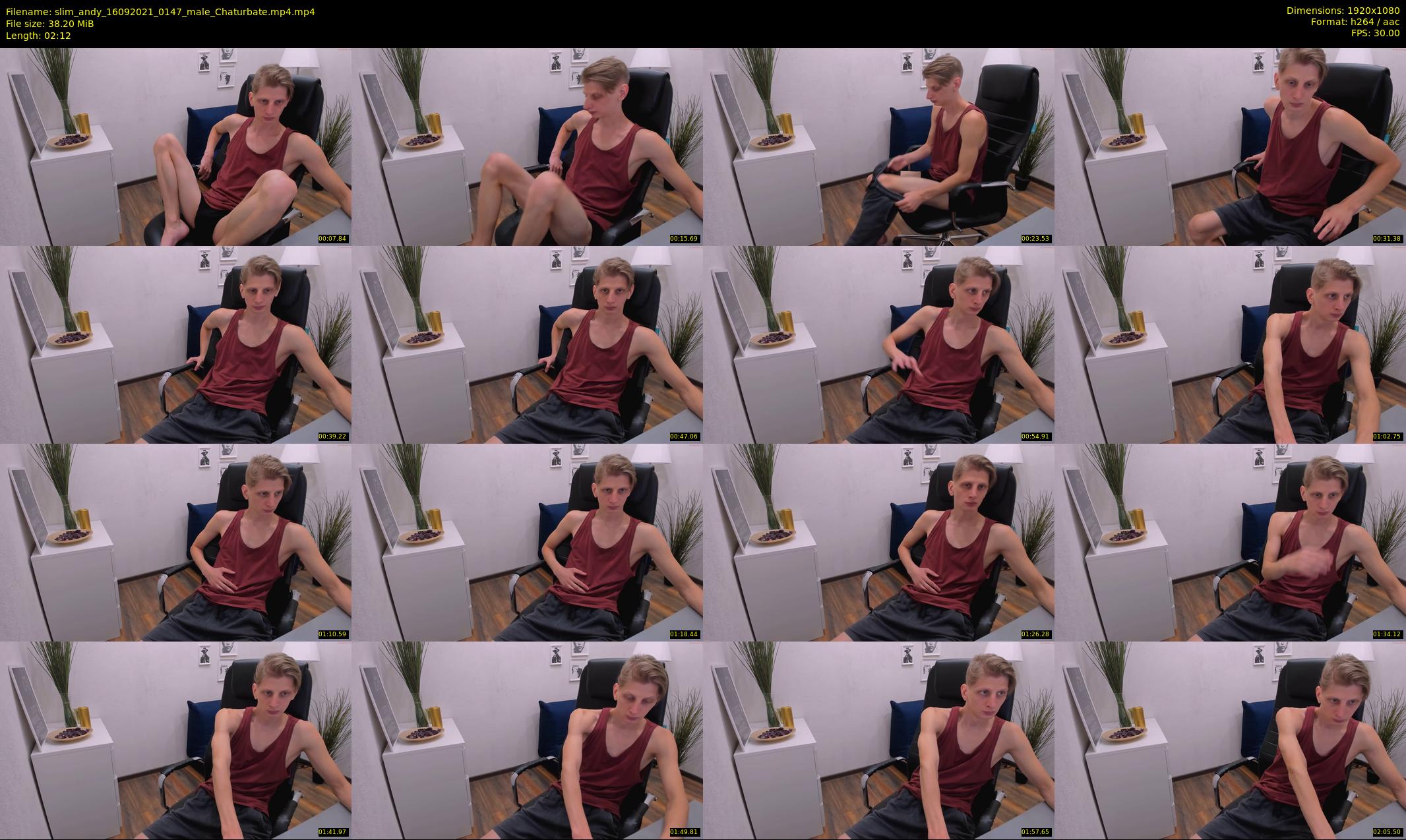 slim_andy — 3 minute Chaturbate male cam show recording, 1080p, Sep 16, 2021