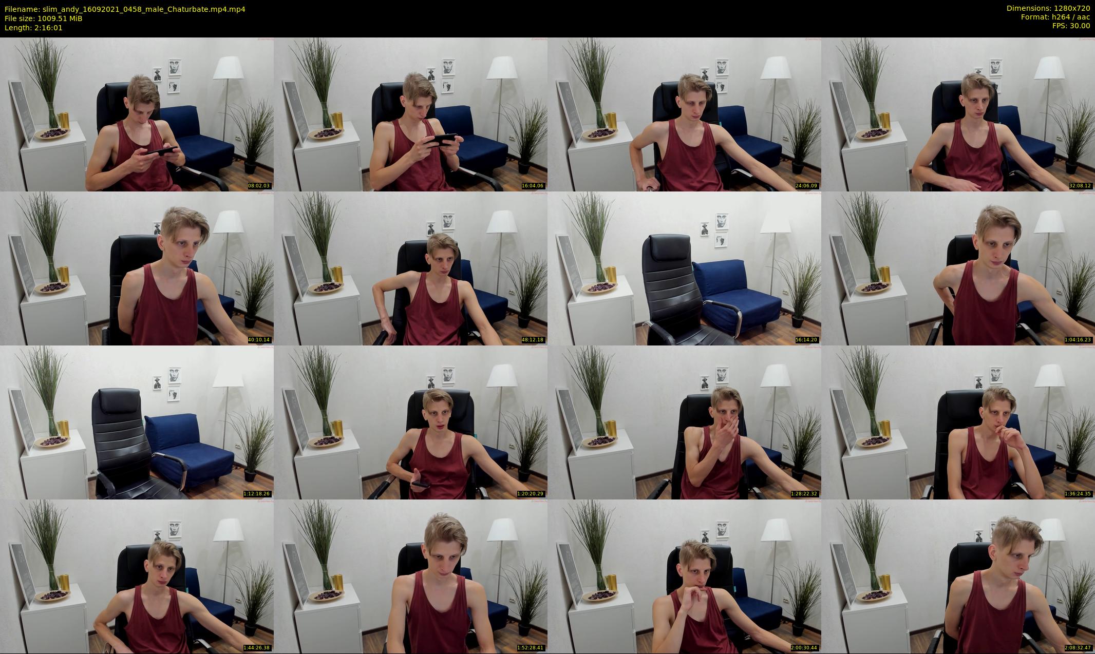 slim_andy — 137 minute Chaturbate male cam show recording, 720p, Sep 16, 2021