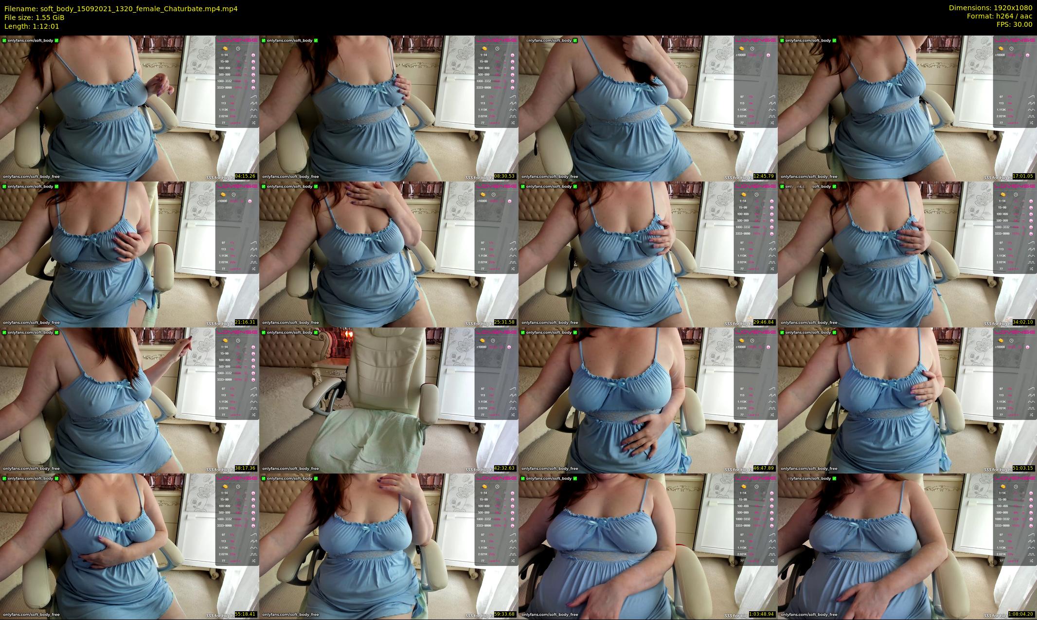 soft_body — 73 minute Chaturbate female cam show recording, 1080p, Sep 15, 2021