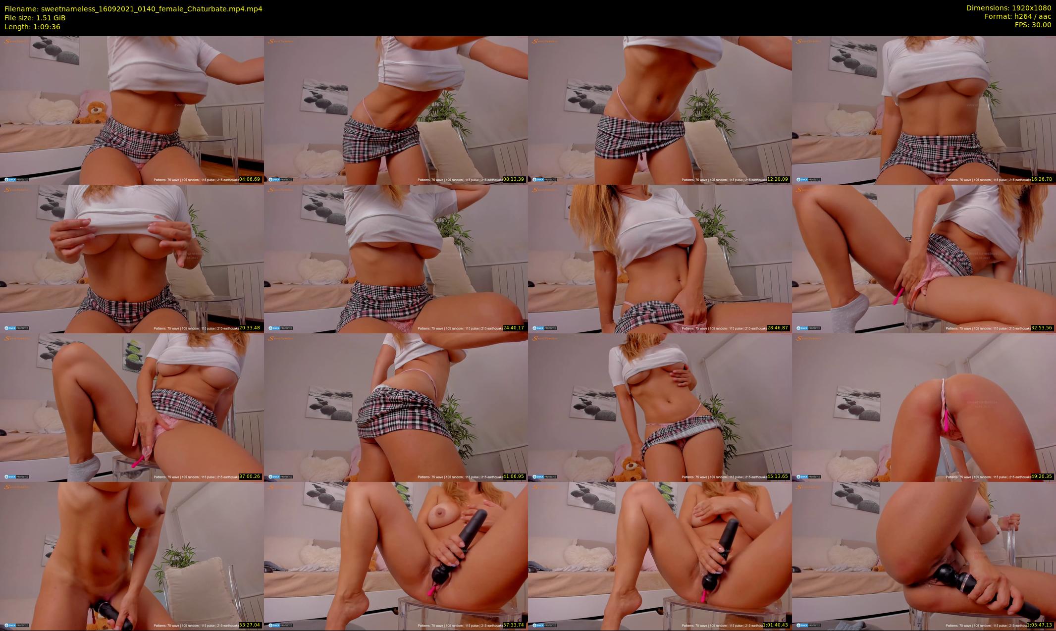 sweetnameless — 70 minute Chaturbate couple cam show recording, 1080p, Sep 16, 2021