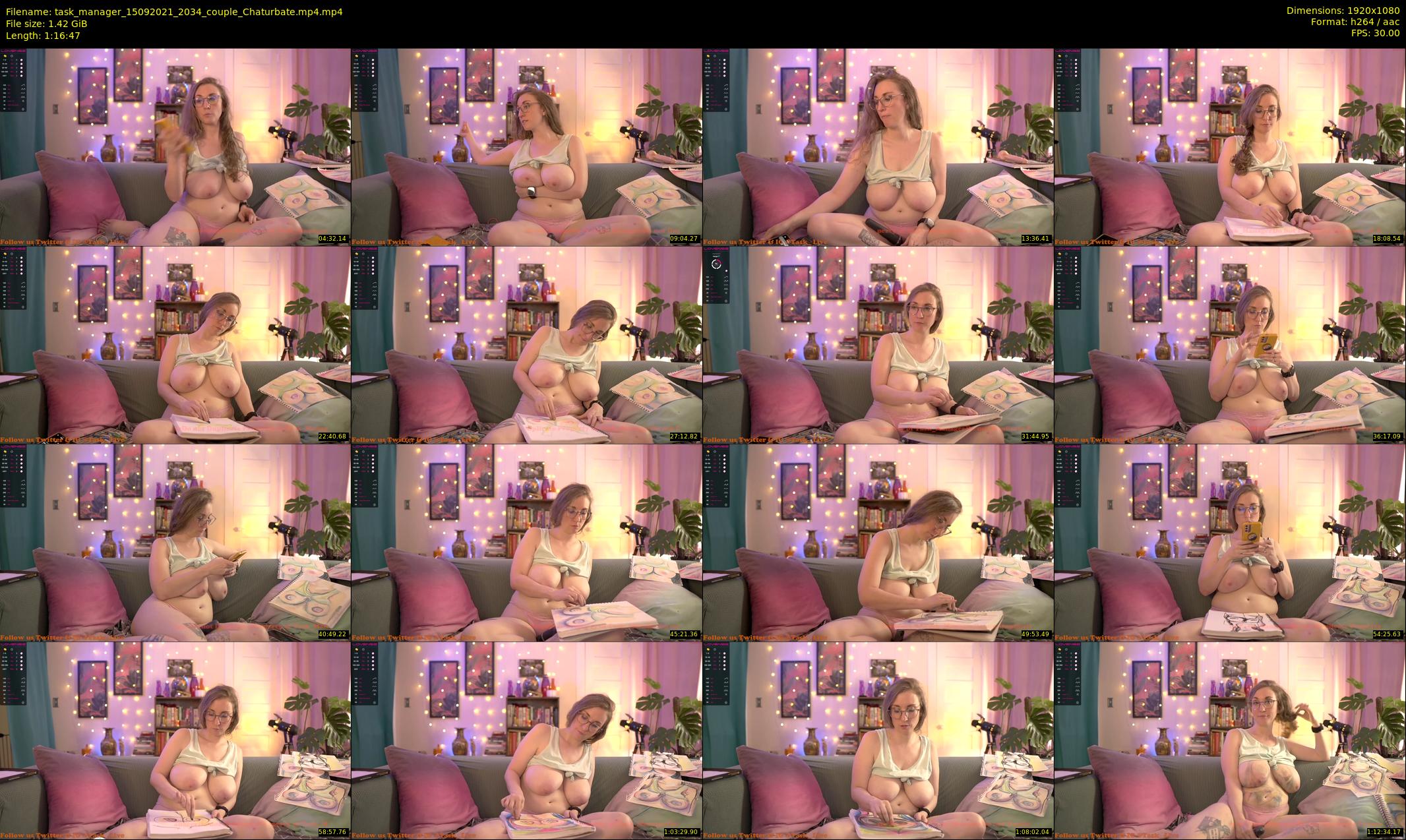 task_manager — 77 minute Chaturbate couple cam show recording, 1080p, Sep 15, 2021