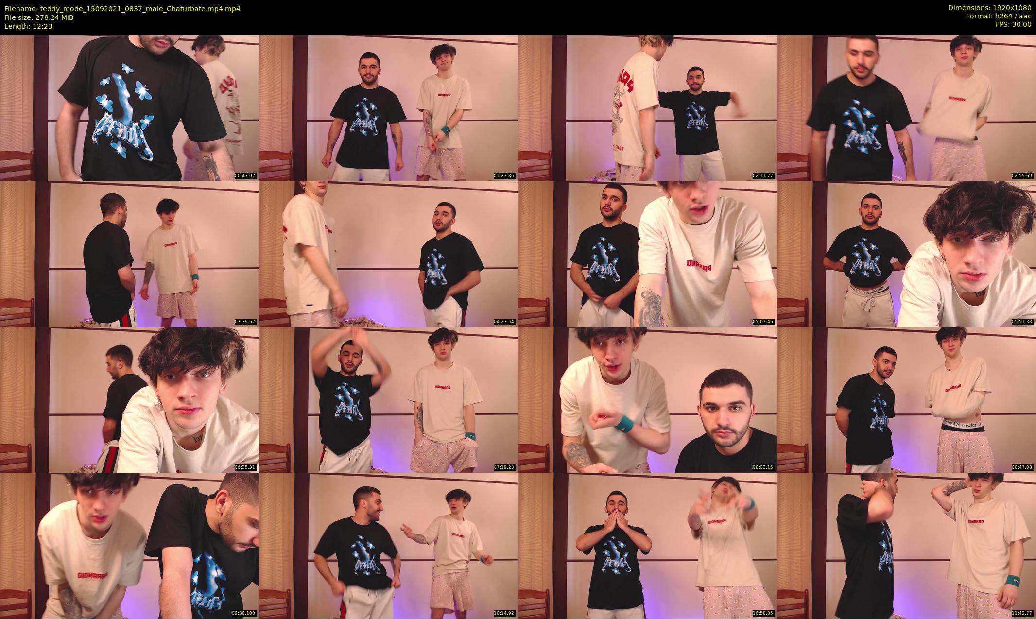 teddy_mode — 13 minute Chaturbate couple cam show recording, 1080p, Sep 15, 2021