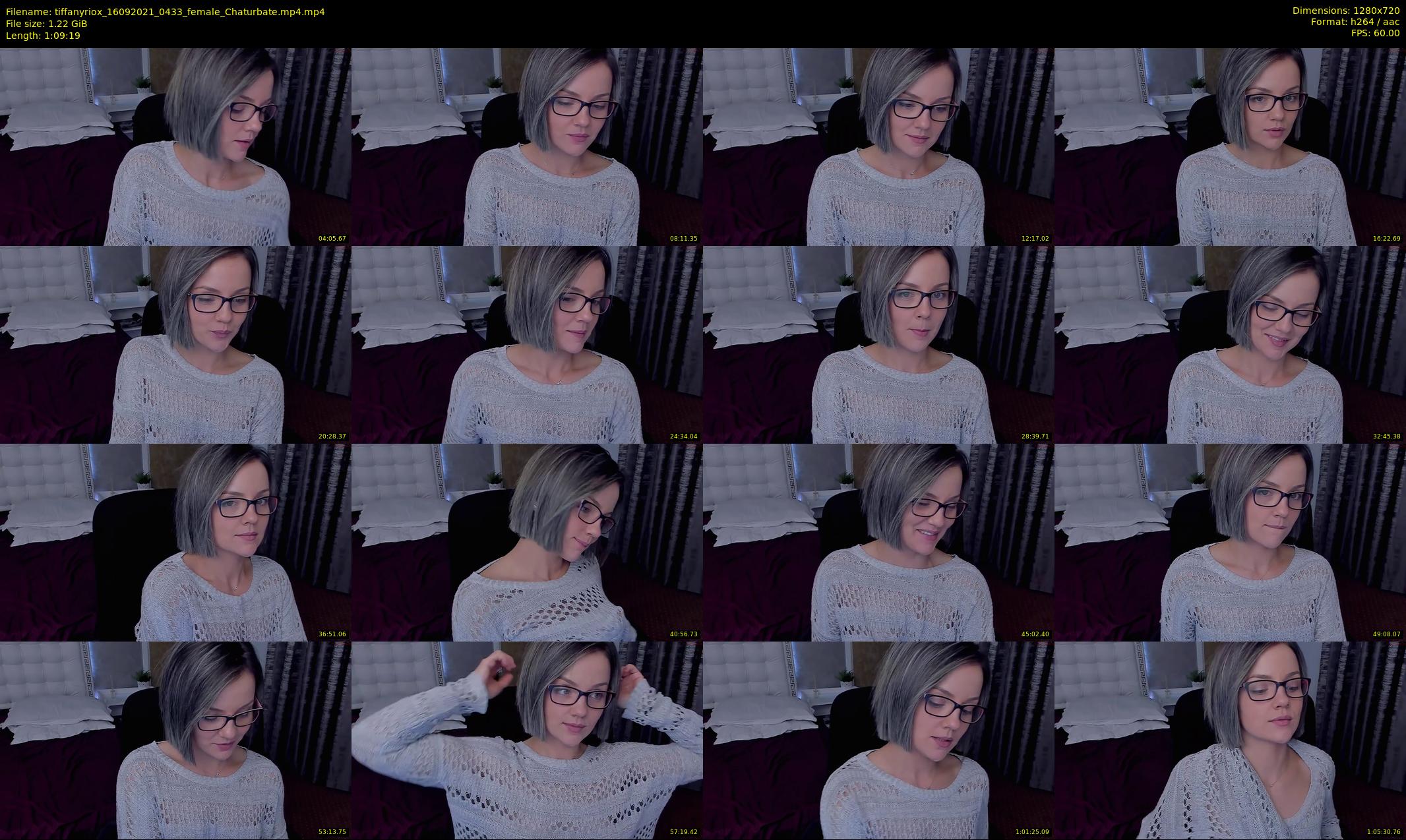 tiffanyriox — 70 minute Chaturbate female cam show recording, 720p, Sep 16, 2021