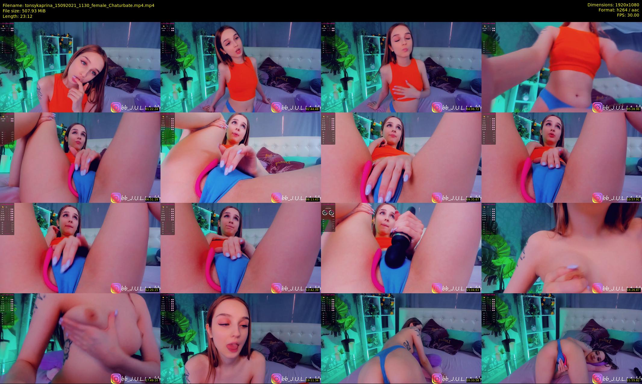 tonsykaprina — 24 minute Chaturbate couple cam show recording, 1080p, Sep 15, 2021