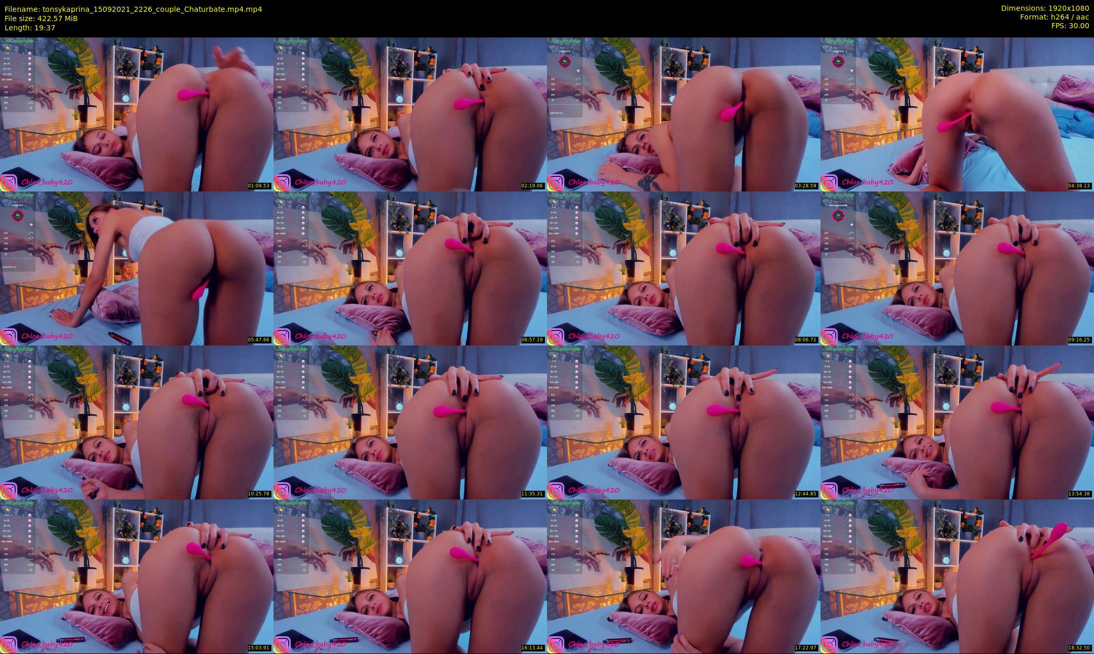 tonsykaprina — 20 minute Chaturbate couple cam show recording, 1080p, Sep 15, 2021