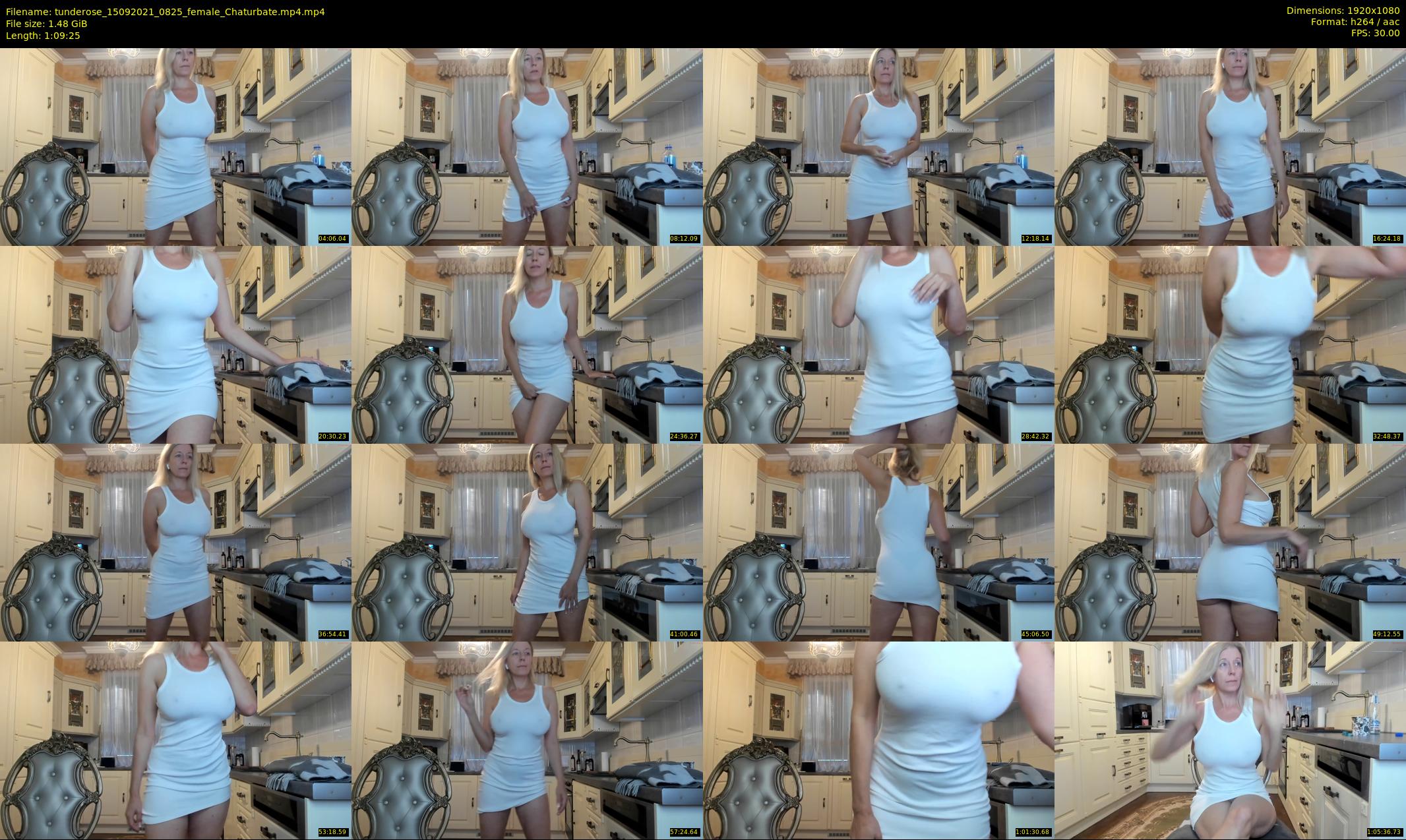 tunderose — 70 minute Chaturbate female cam show recording, 1080p, Sep 15, 2021