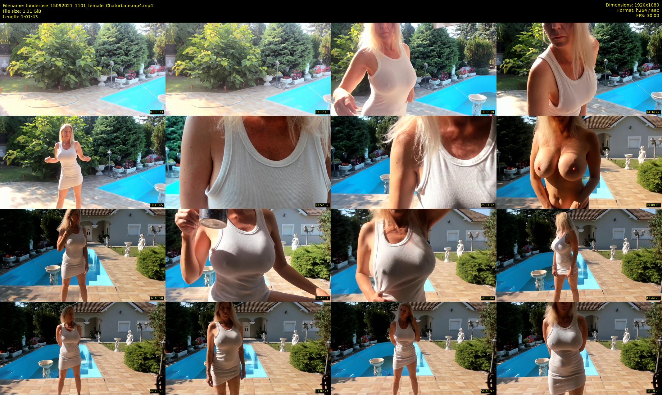 tunderose — 62 minute Chaturbate female cam show recording, 1080p, Sep 15, 2021