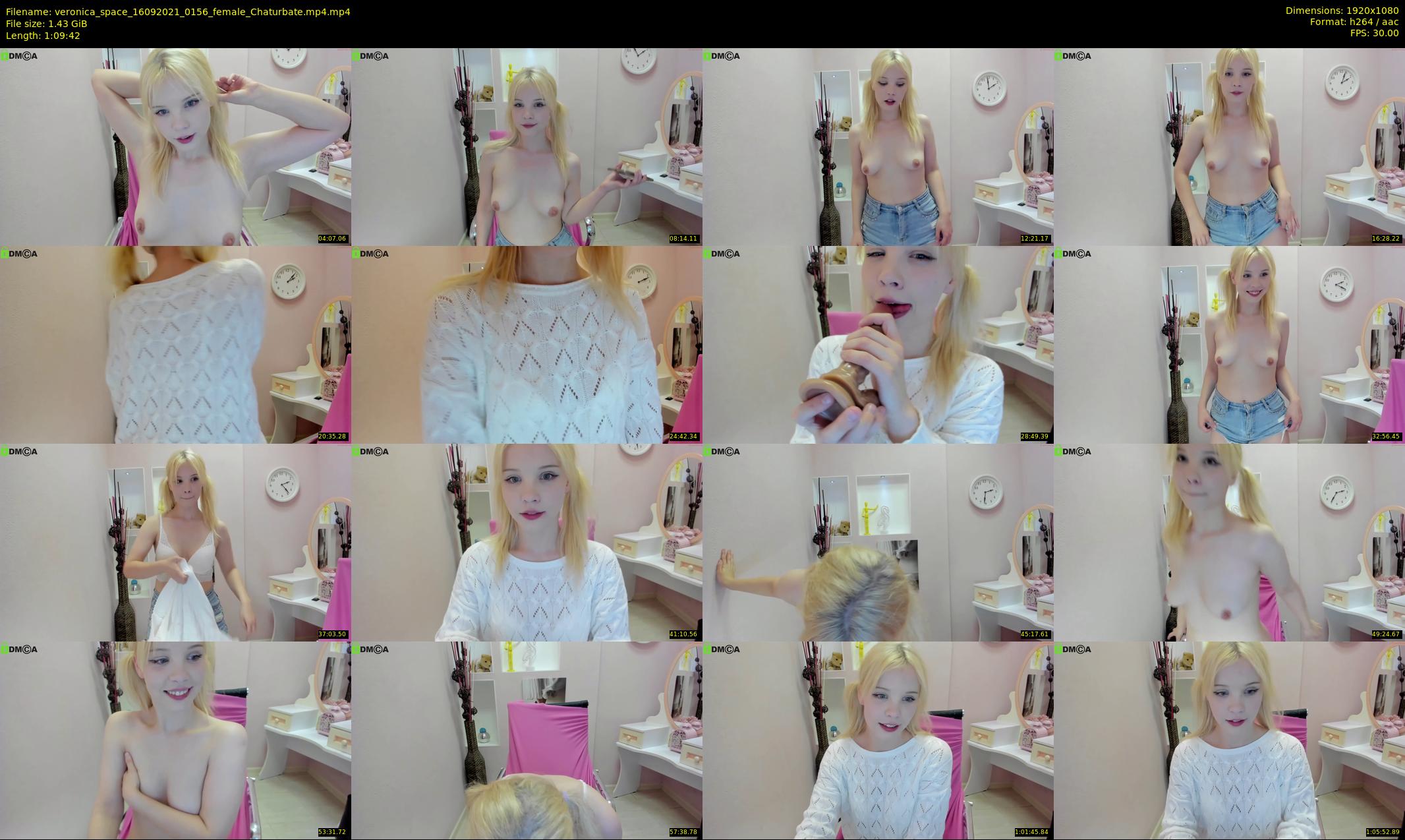 veronica_space — 70 minute Chaturbate female cam show recording, 1080p, Sep 16, 2021