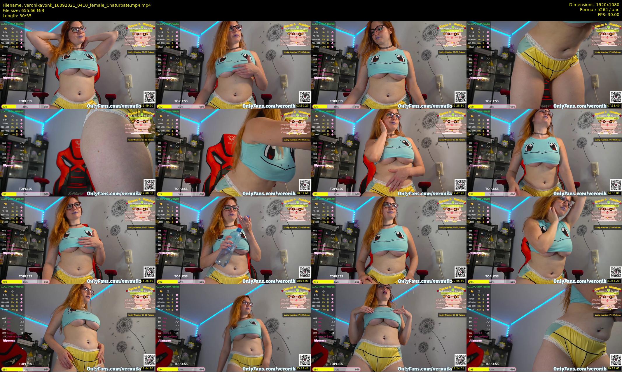 veronikavonk — 31 minute Chaturbate female cam show recording, 1080p, Sep 16, 2021