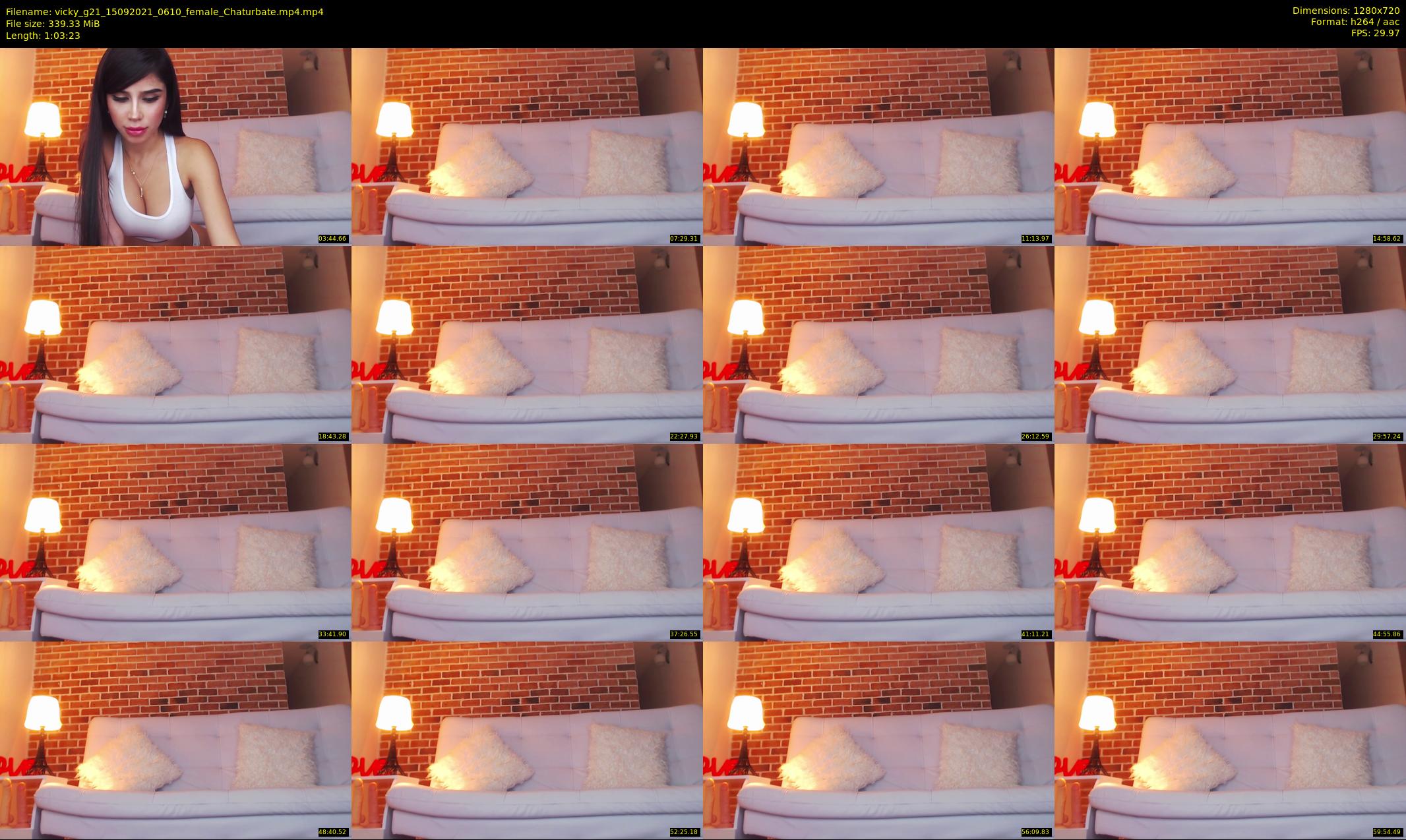vicky_g21 — 64 minute Chaturbate female cam show recording, 720p, Sep 15, 2021