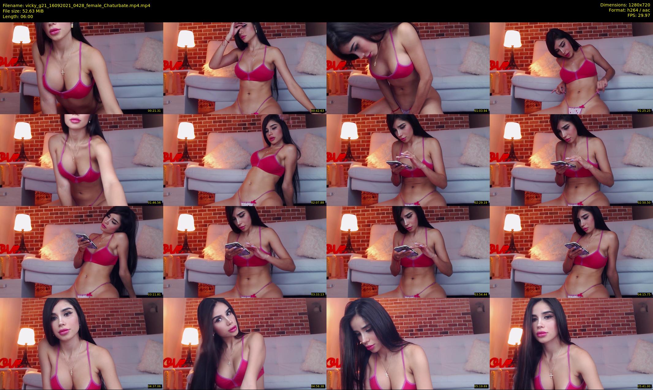 vicky_g21 — 6 minute Chaturbate female cam show recording, 720p, Sep 16, 2021