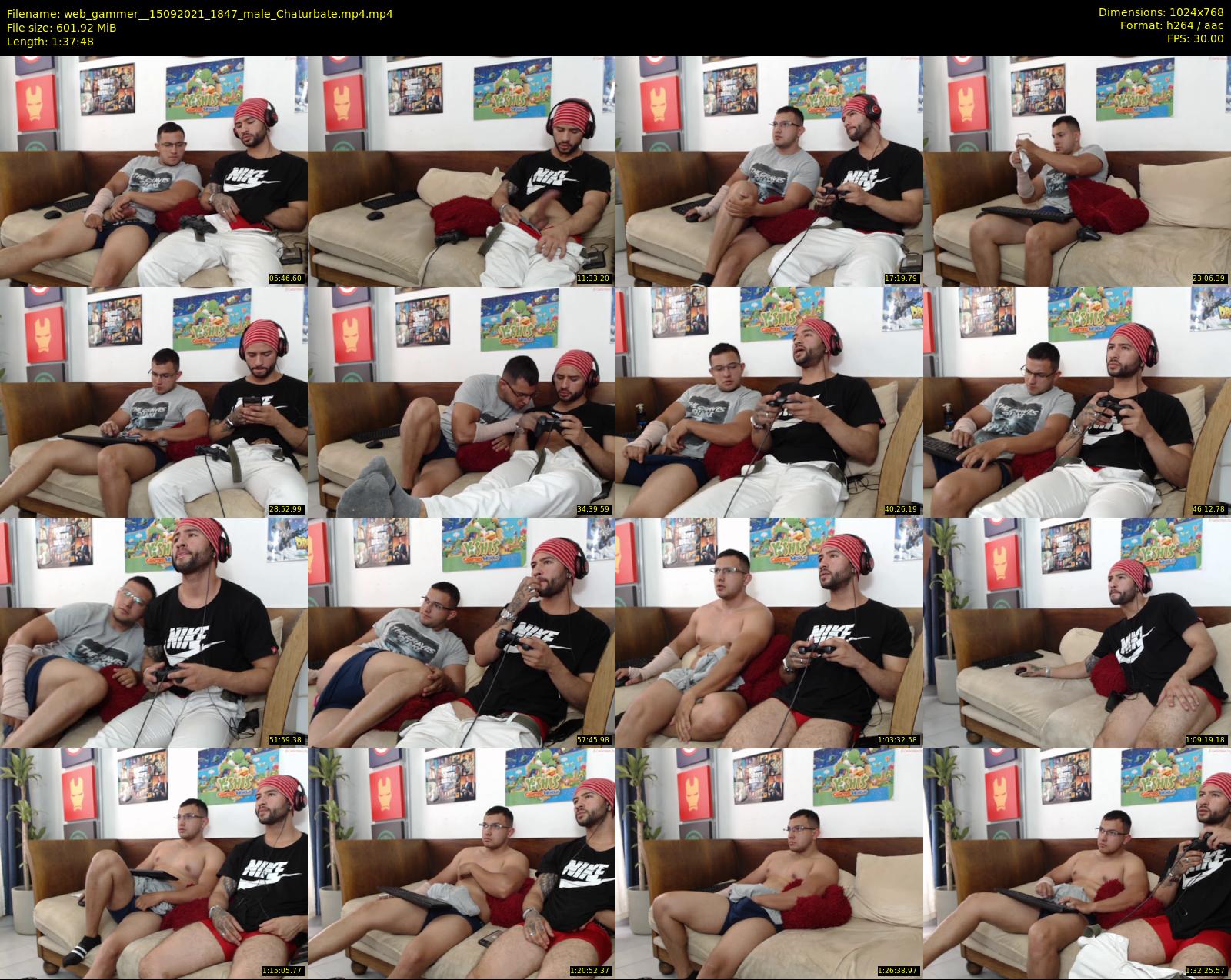 web_gammer_ — 98 minute Chaturbate male cam show recording, 720p, Sep 15, 2021