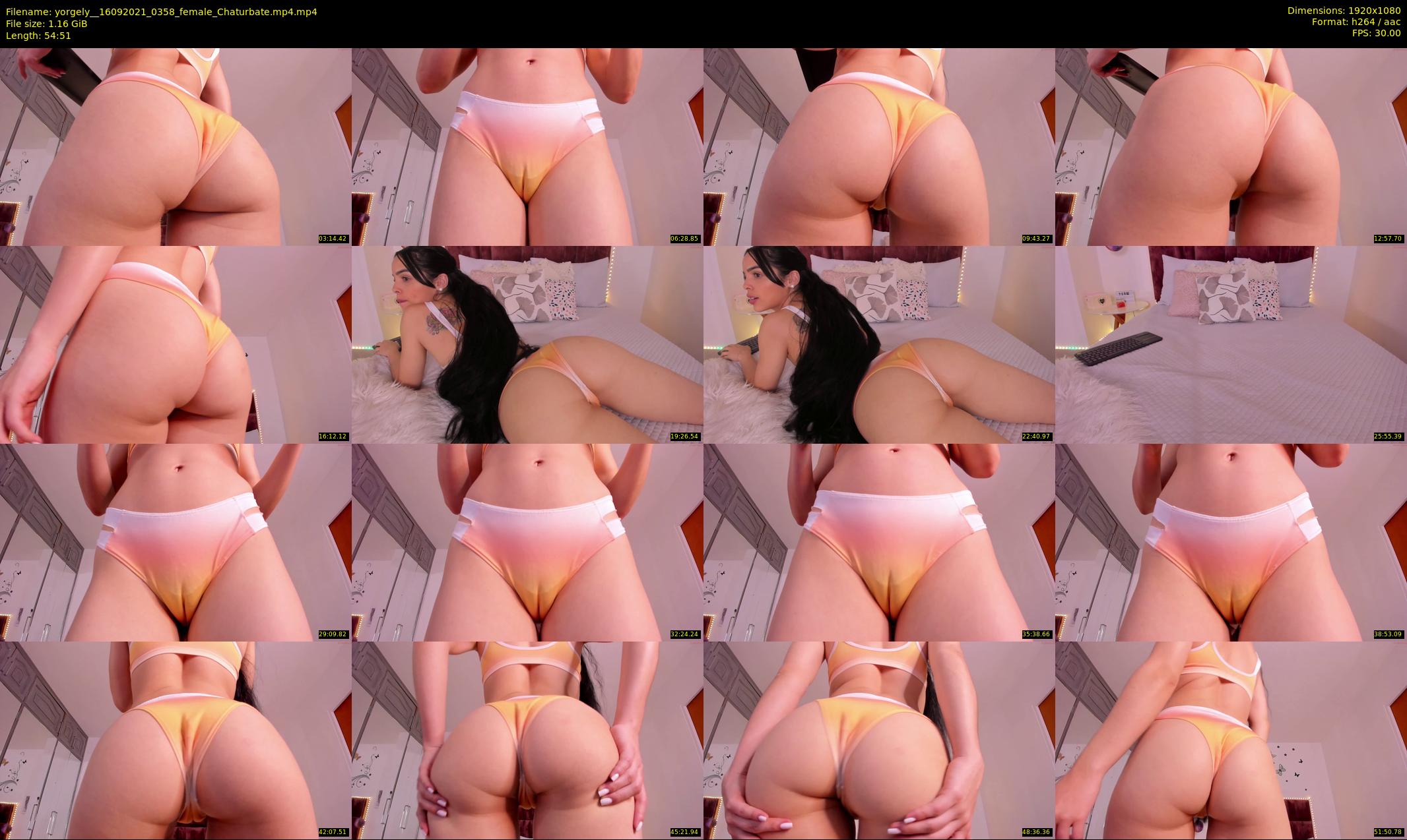 yorgely_ — 55 minute Chaturbate female cam show recording, 1080p, Sep 16, 2021