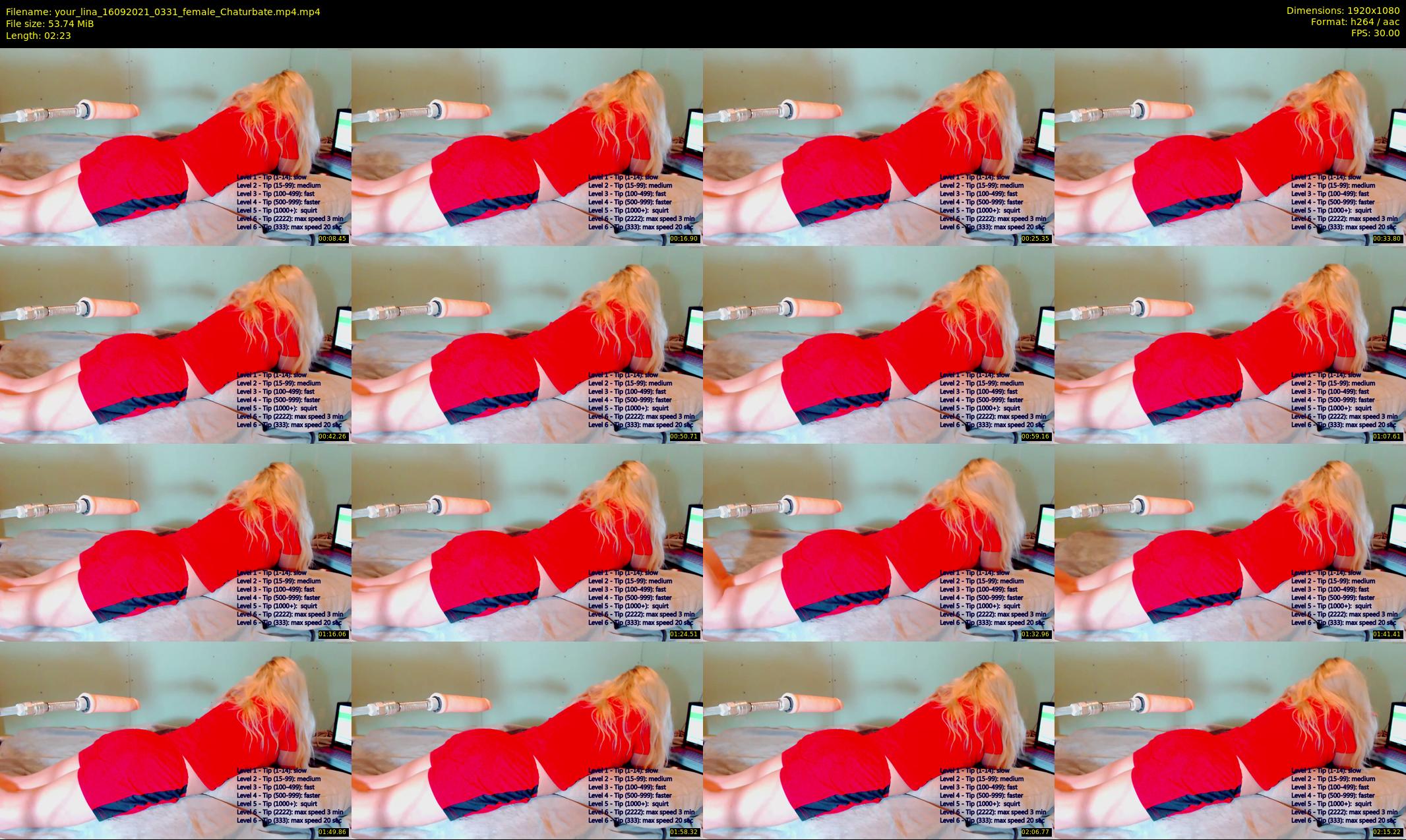 your_lina — 3 minute Chaturbate female cam show recording, 1080p, Sep 16, 2021