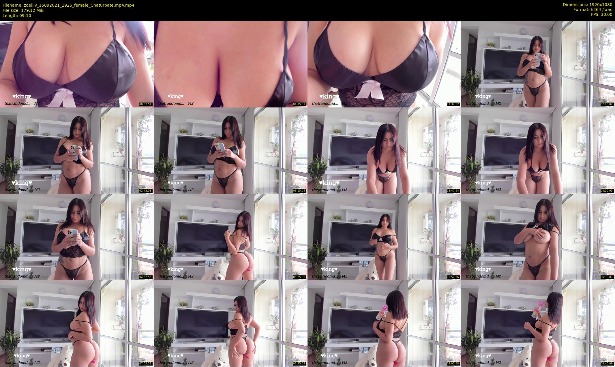 zoeliiv — 10 minute Chaturbate female cam show recording, 1080p, Sep 15, 2021