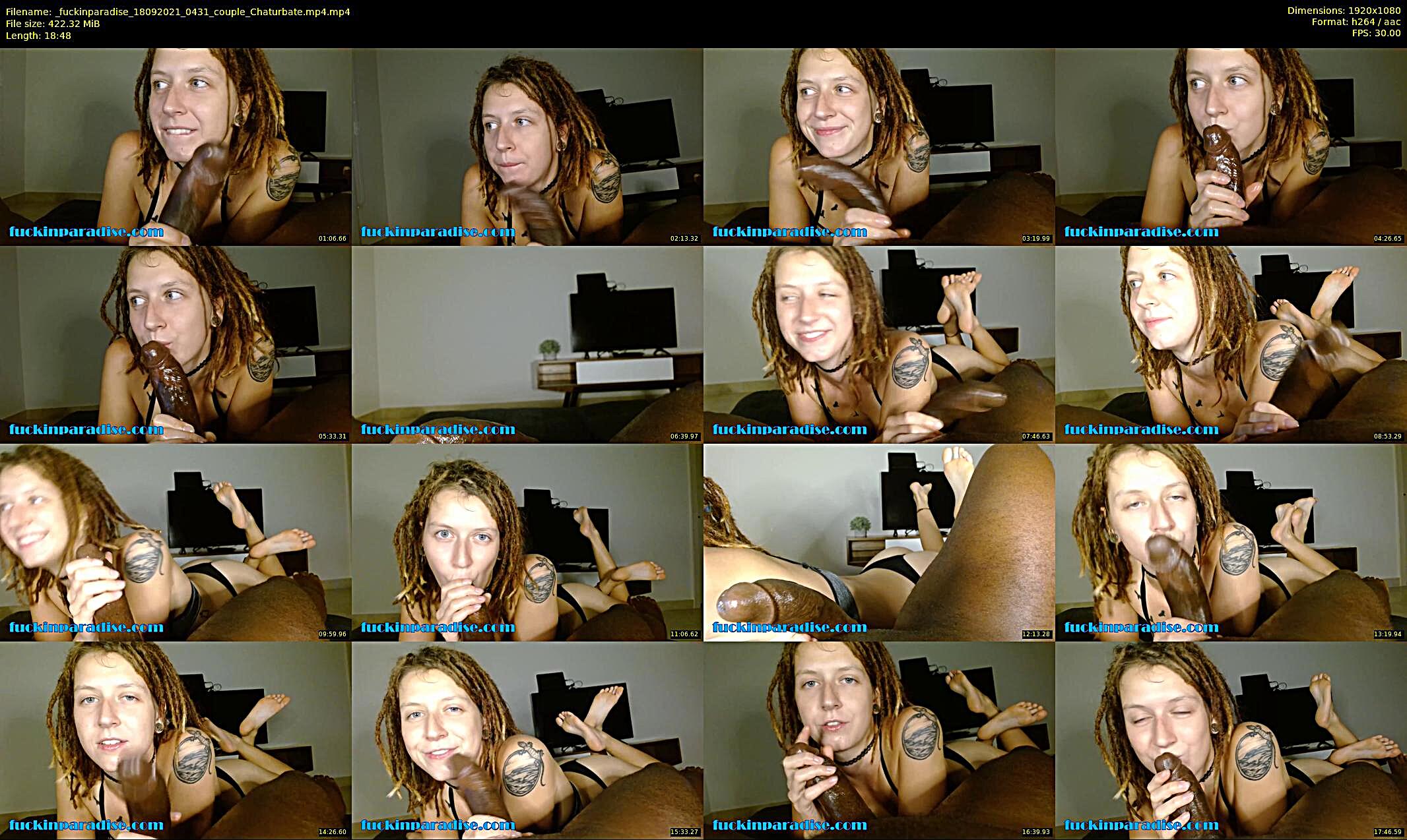 _fuckinparadise — 19 minute Chaturbate couple cam show recording, 1080p, Sep 18, 2021