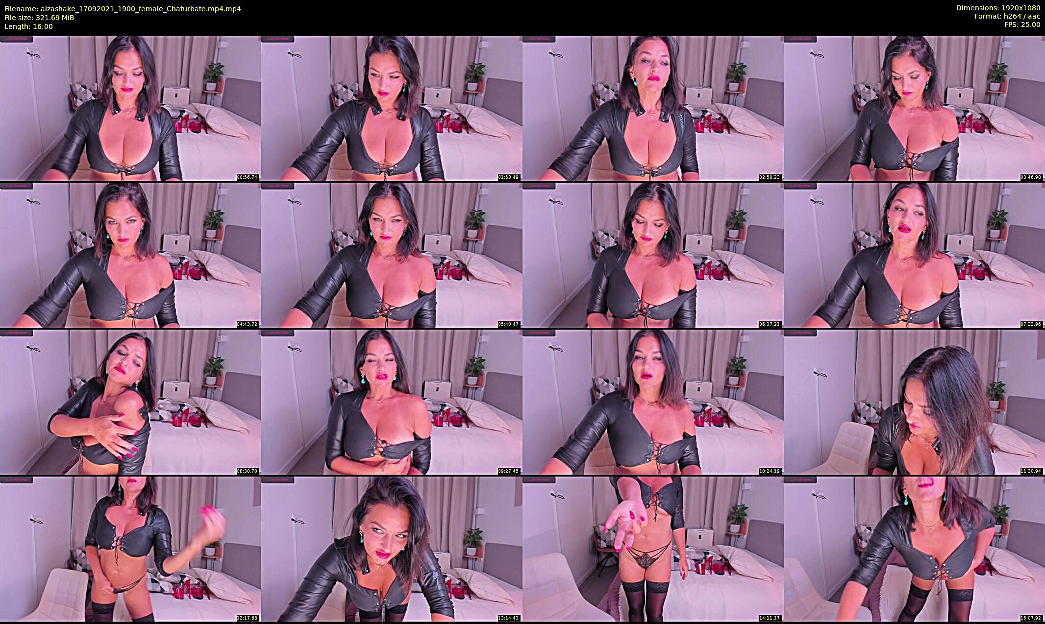 aizashake — 16 minute Chaturbate female cam show recording, 1080p, Sep 17, 2021