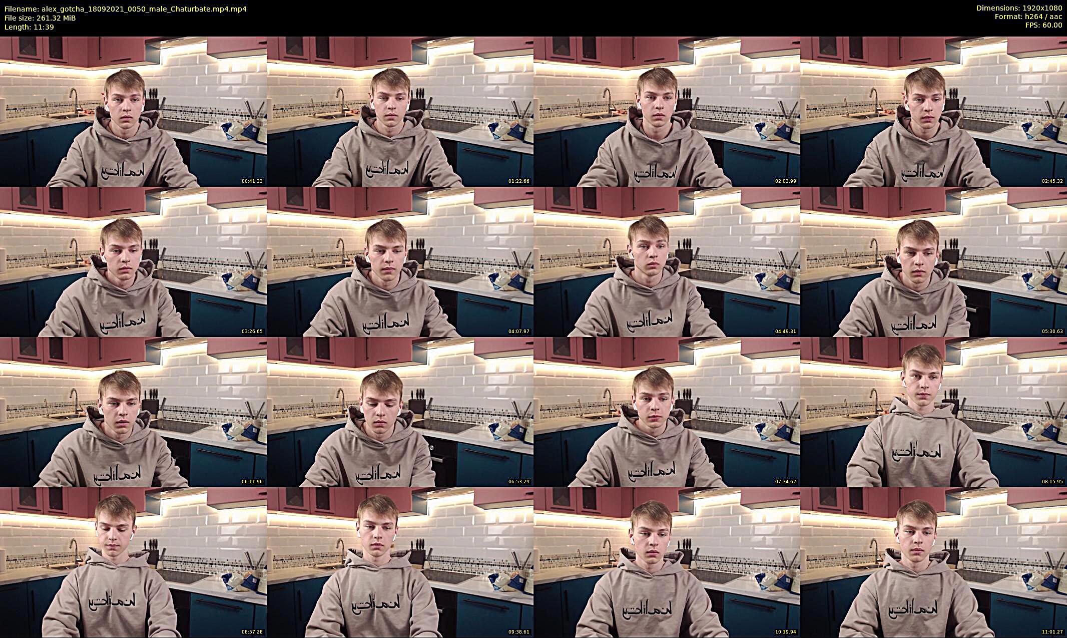 alex_gotcha — 12 minute Chaturbate male cam show recording, 1080p, Sep 18, 2021