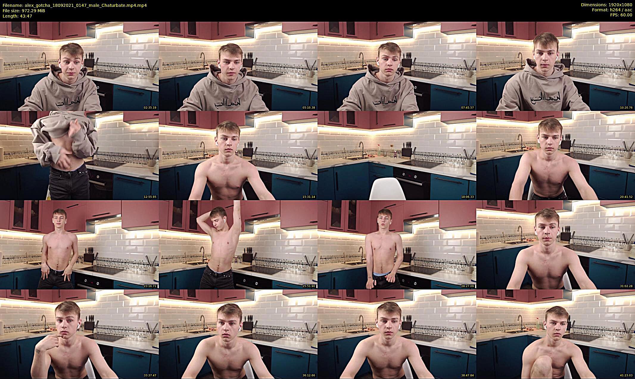 alex_gotcha — 44 minute Chaturbate male cam show recording, 1080p, Sep 18, 2021
