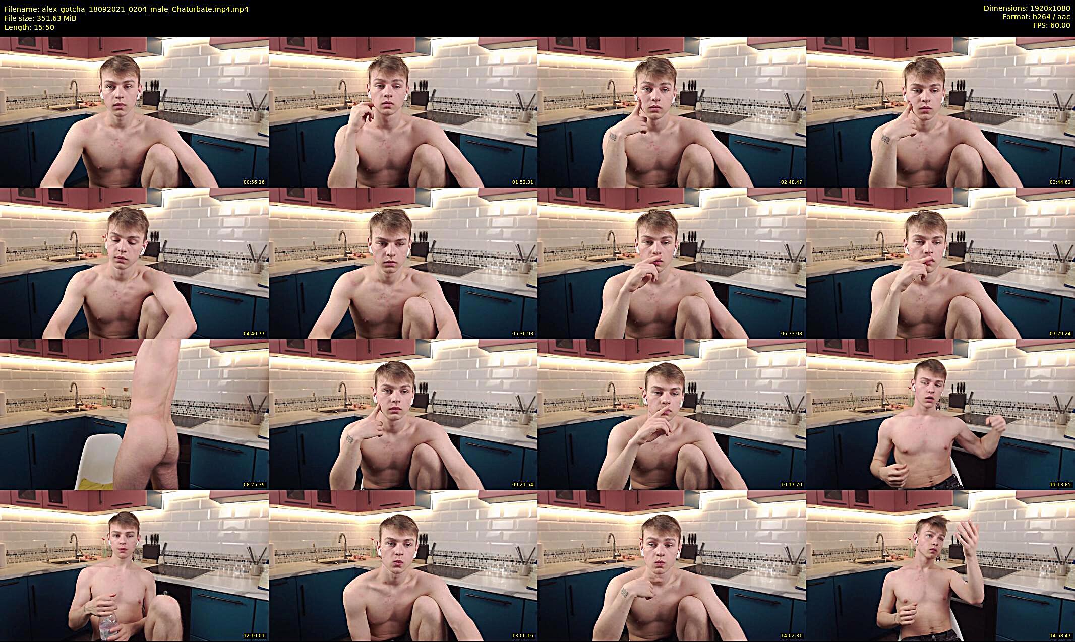 alex_gotcha — 16 minute Chaturbate male cam show recording, 1080p, Sep 18, 2021