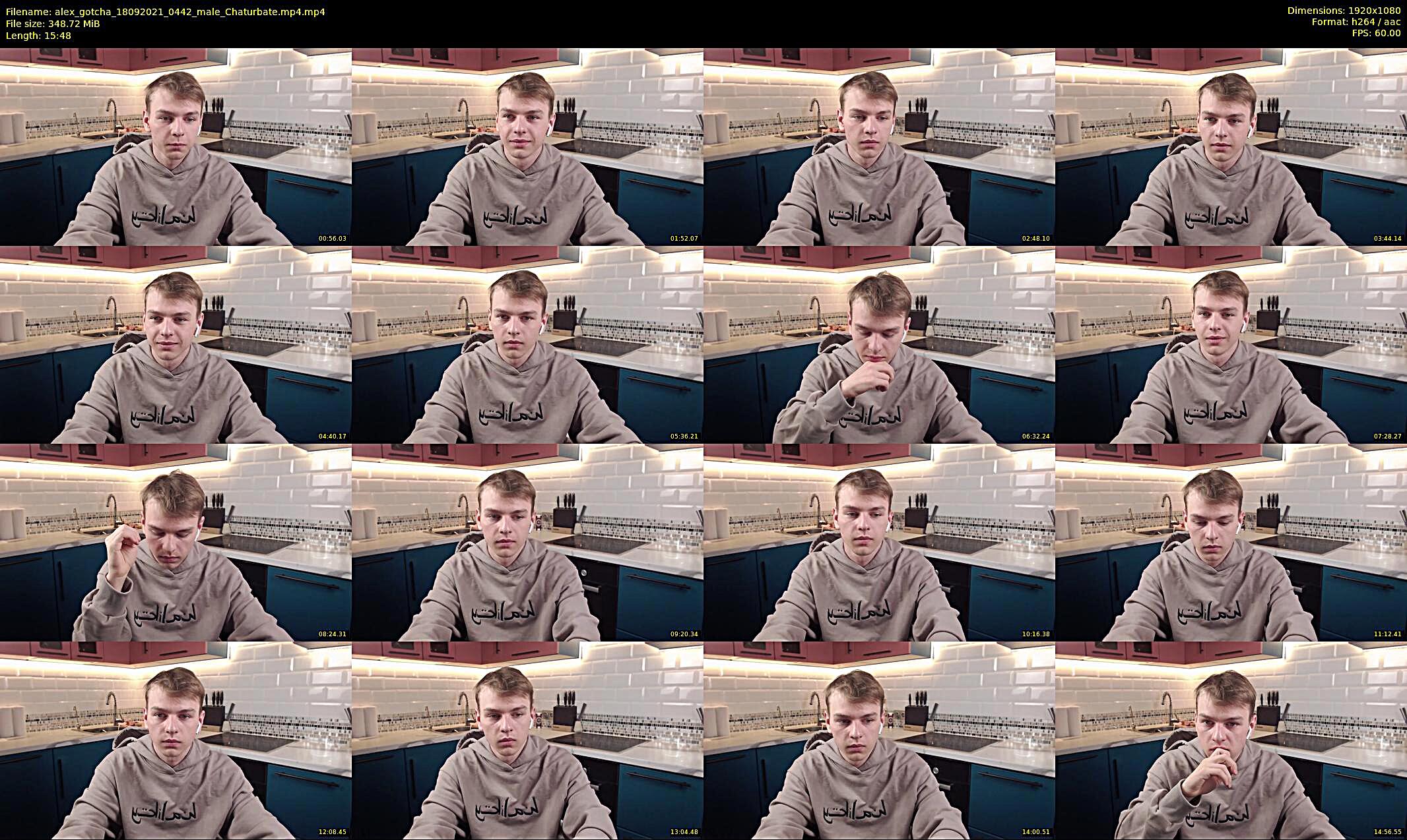 alex_gotcha — 16 minute Chaturbate male cam show recording, 1080p, Sep 18, 2021