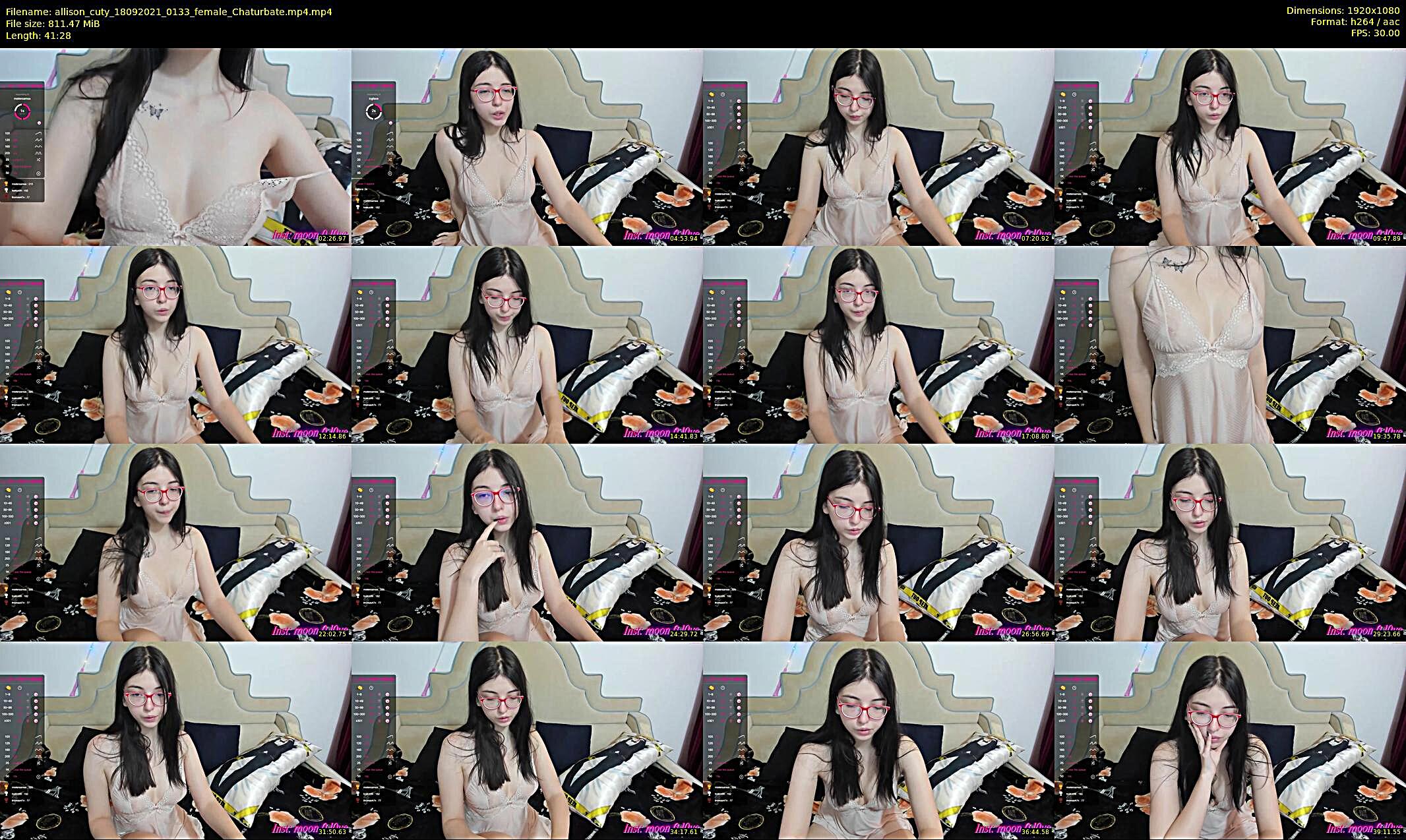 allison_cuty — 7 minute Chaturbate female cam show recording, 1080p, Sep 18, 2021