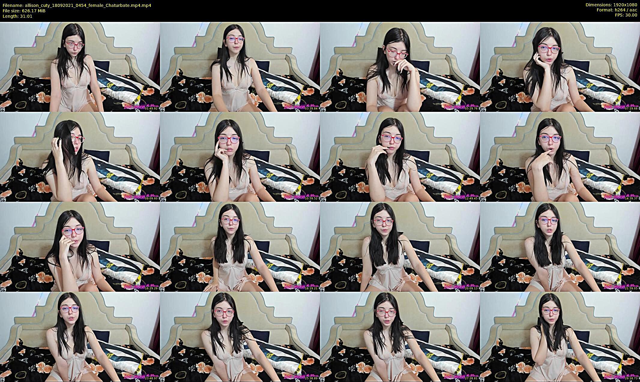 allison_cuty — 32 minute Chaturbate female cam show recording, 1080p, Sep 18, 2021