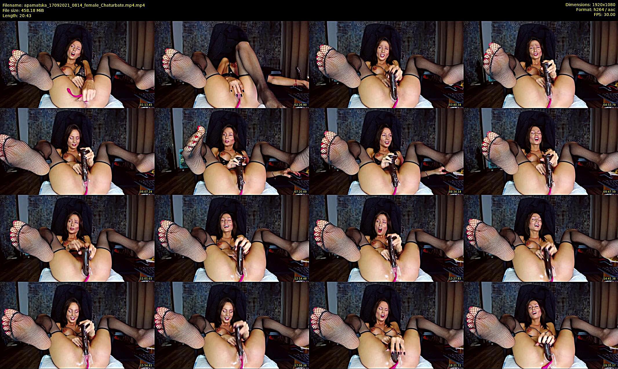 apamatska — 21 minute Chaturbate female cam show recording, 1080p, Sep 17, 2021