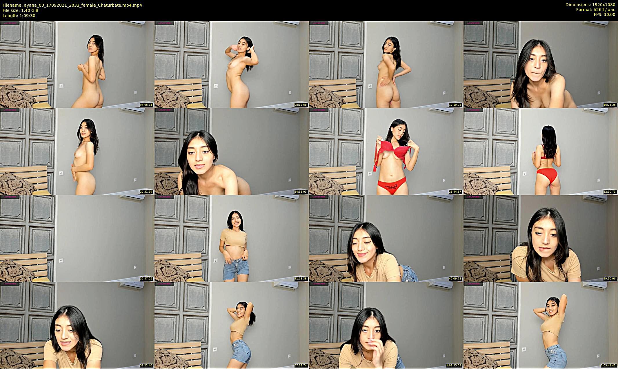 ayana_00 — 70 minute Chaturbate female cam show recording, 1080p, Sep 17, 2021