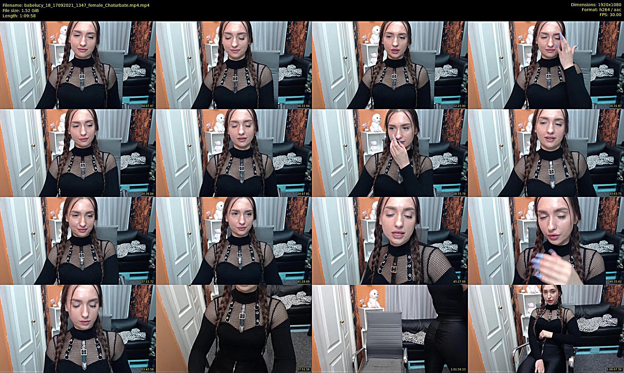 babelucy_18 — 70 minute Chaturbate female cam show recording, 1080p, Sep 17, 2021
