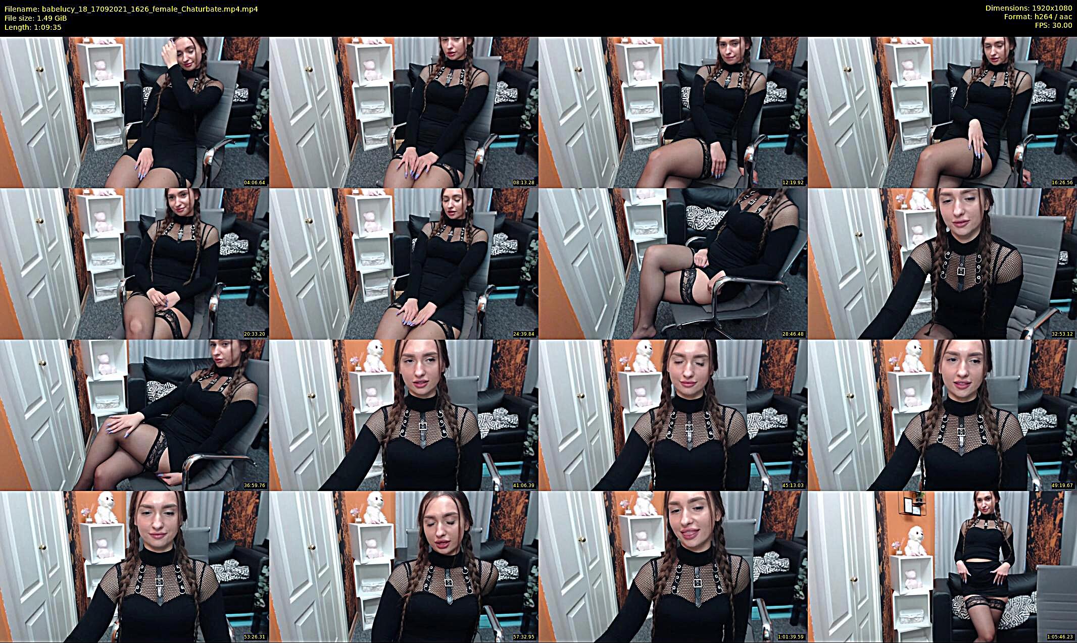 babelucy_18 — 70 minute Chaturbate female cam show recording, 1080p, Sep 17, 2021