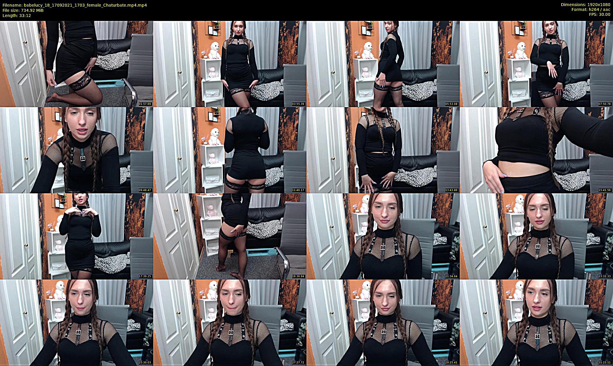 babelucy_18 — 34 minute Chaturbate female cam show recording, 1080p, Sep 17, 2021