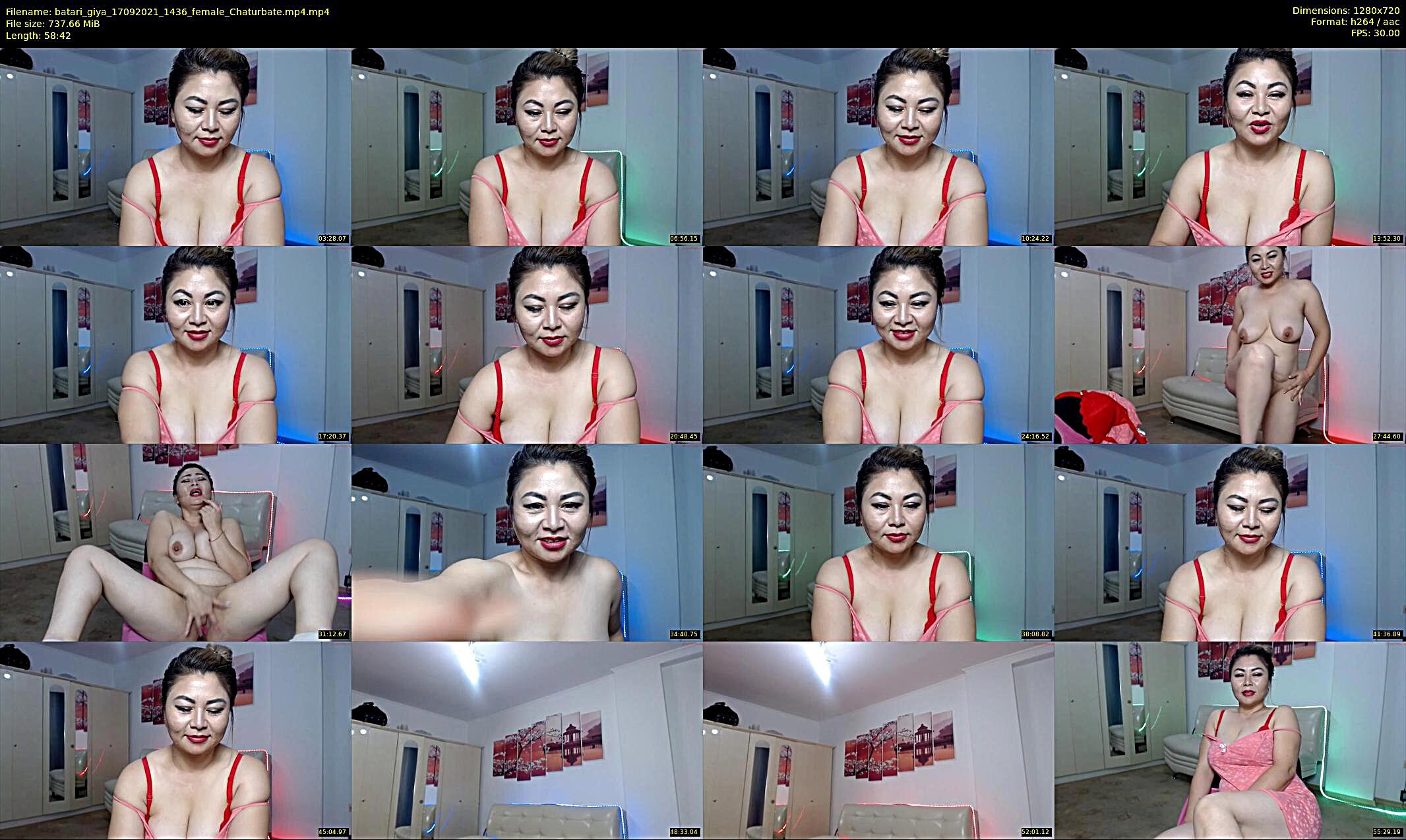 batari_giya — 59 minute Chaturbate female cam show recording, 720p, Sep 17, 2021