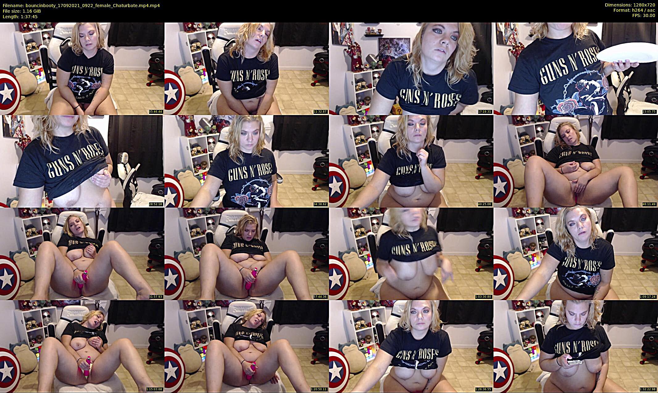 bouncinbooty — 98 minute Chaturbate female cam show recording, 720p, Sep 17, 2021