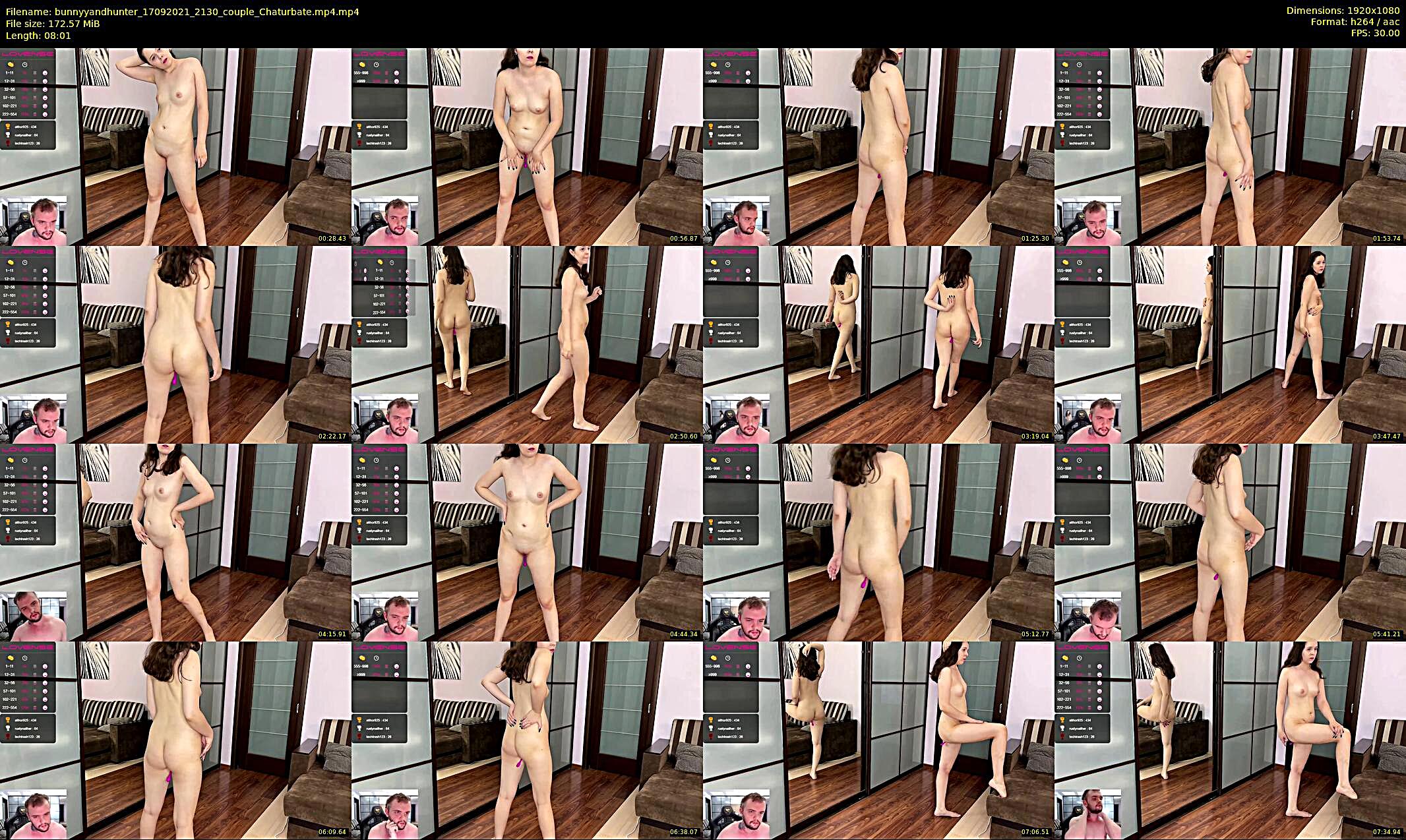bunnyyandhunter — 9 minute Chaturbate couple cam show recording, 1080p, Sep 17, 2021