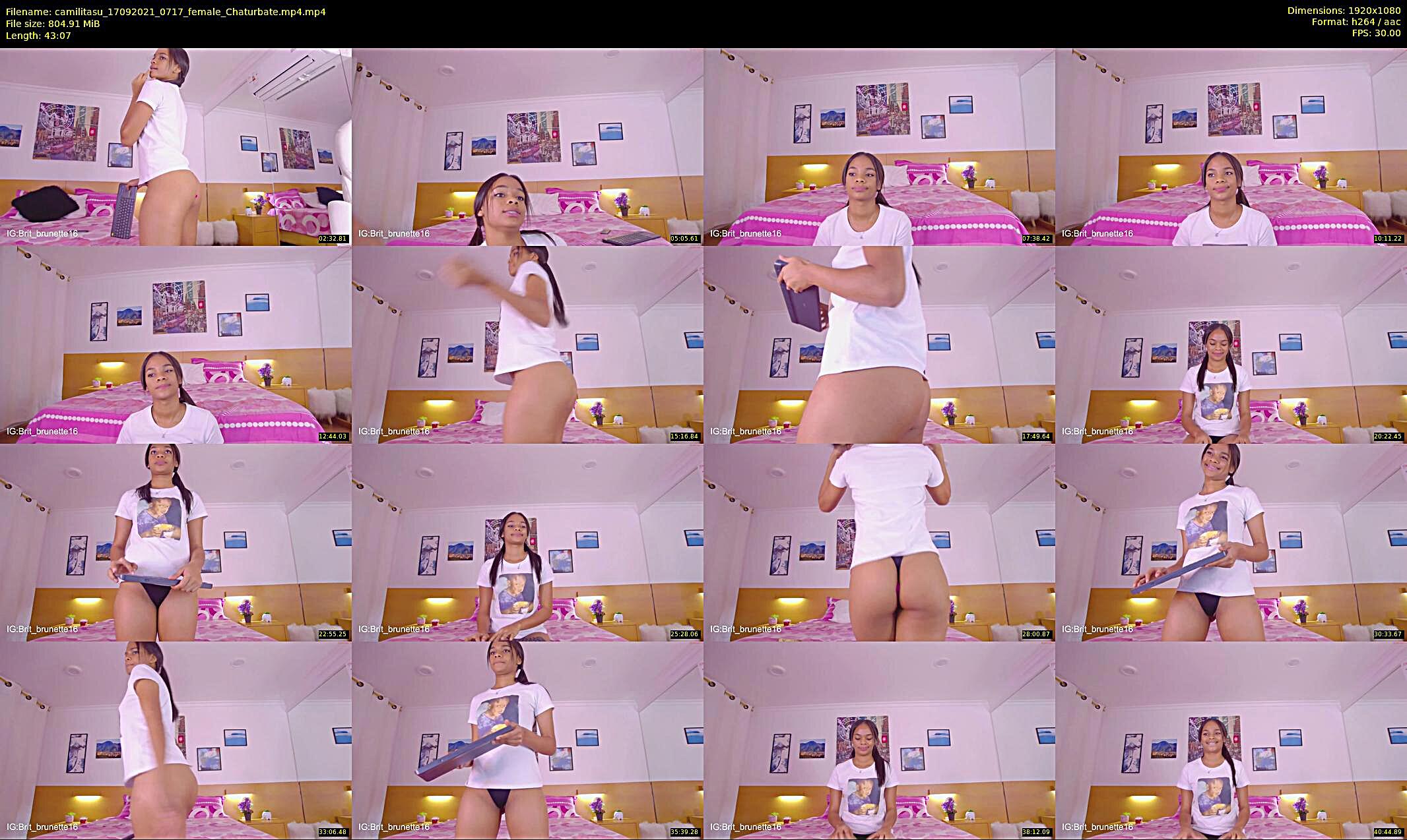 camilitasu — 44 minute Chaturbate female cam show recording, 1080p, Sep 17, 2021