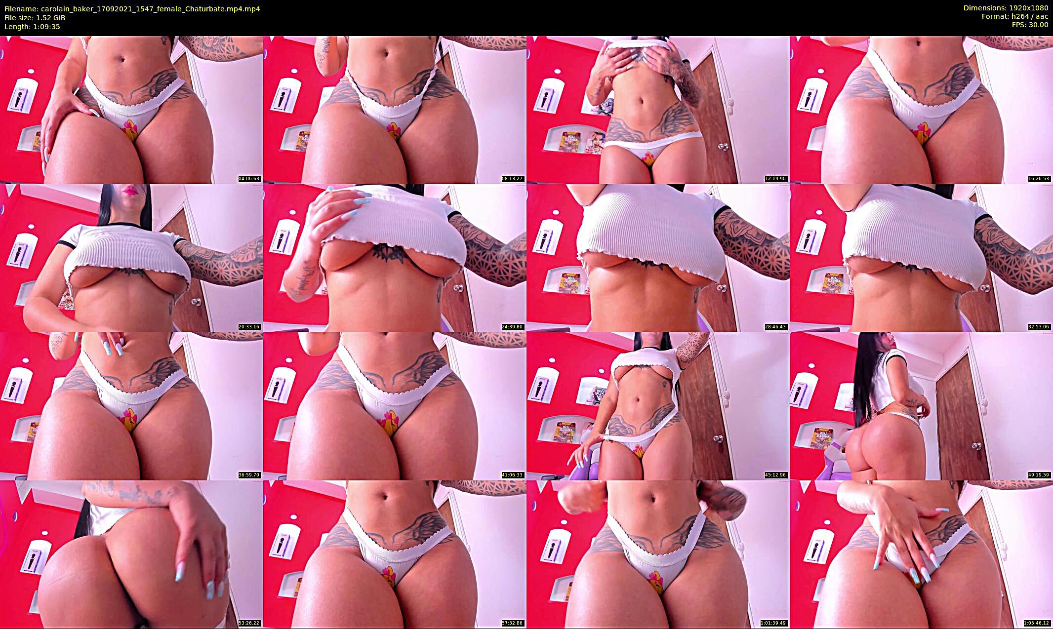 carolain_baker — 70 minute Chaturbate female cam show recording, 1080p, Sep 17, 2021