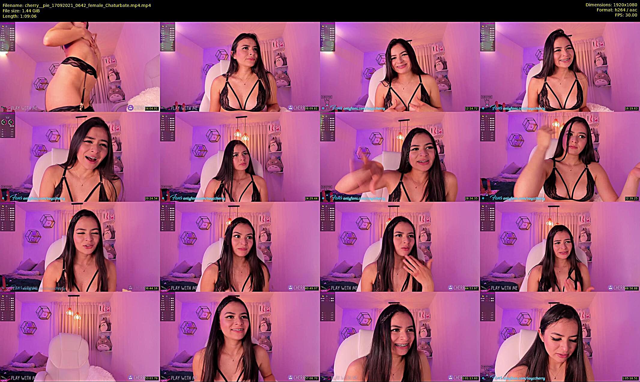 cherry__pie — 70 minute Chaturbate female cam show recording, 1080p, Sep 17, 2021